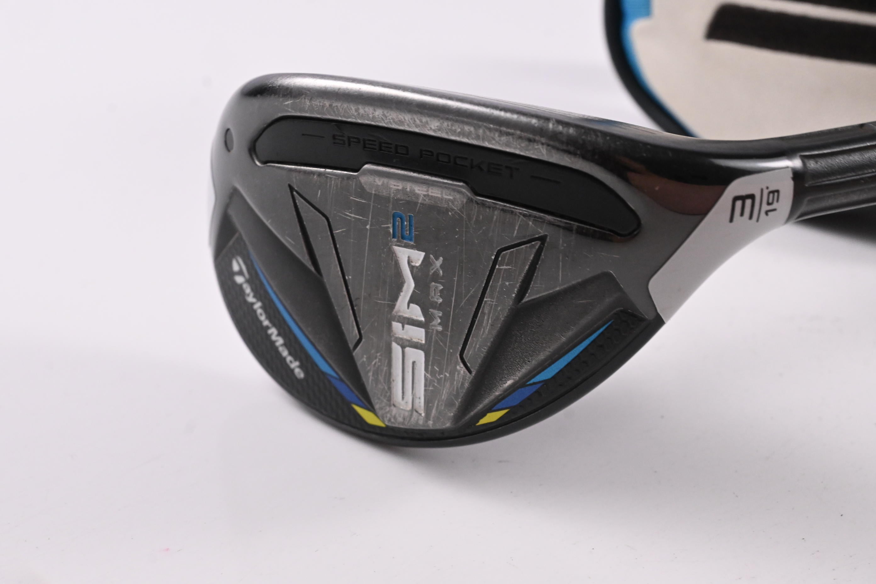 Taylormade SIM2 Max #3 Hybrid / 19 Degree / Regular Flex Ventus Blue 6 Shaft