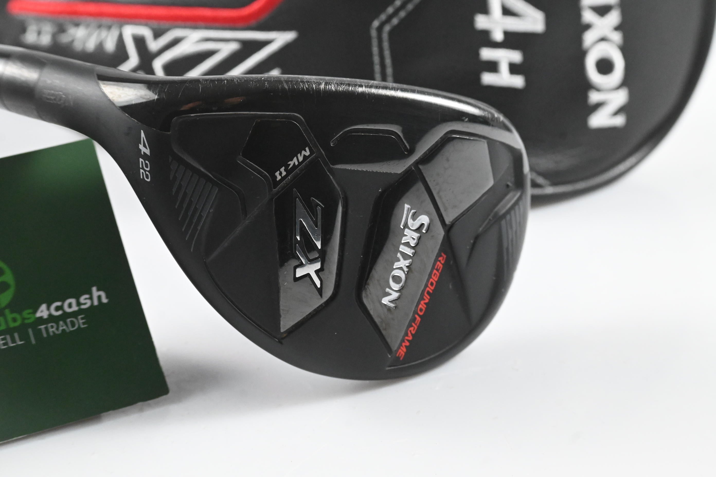 Left Hand Srixon ZX Mk II #4 Hybrid / 22 Degree / Regular