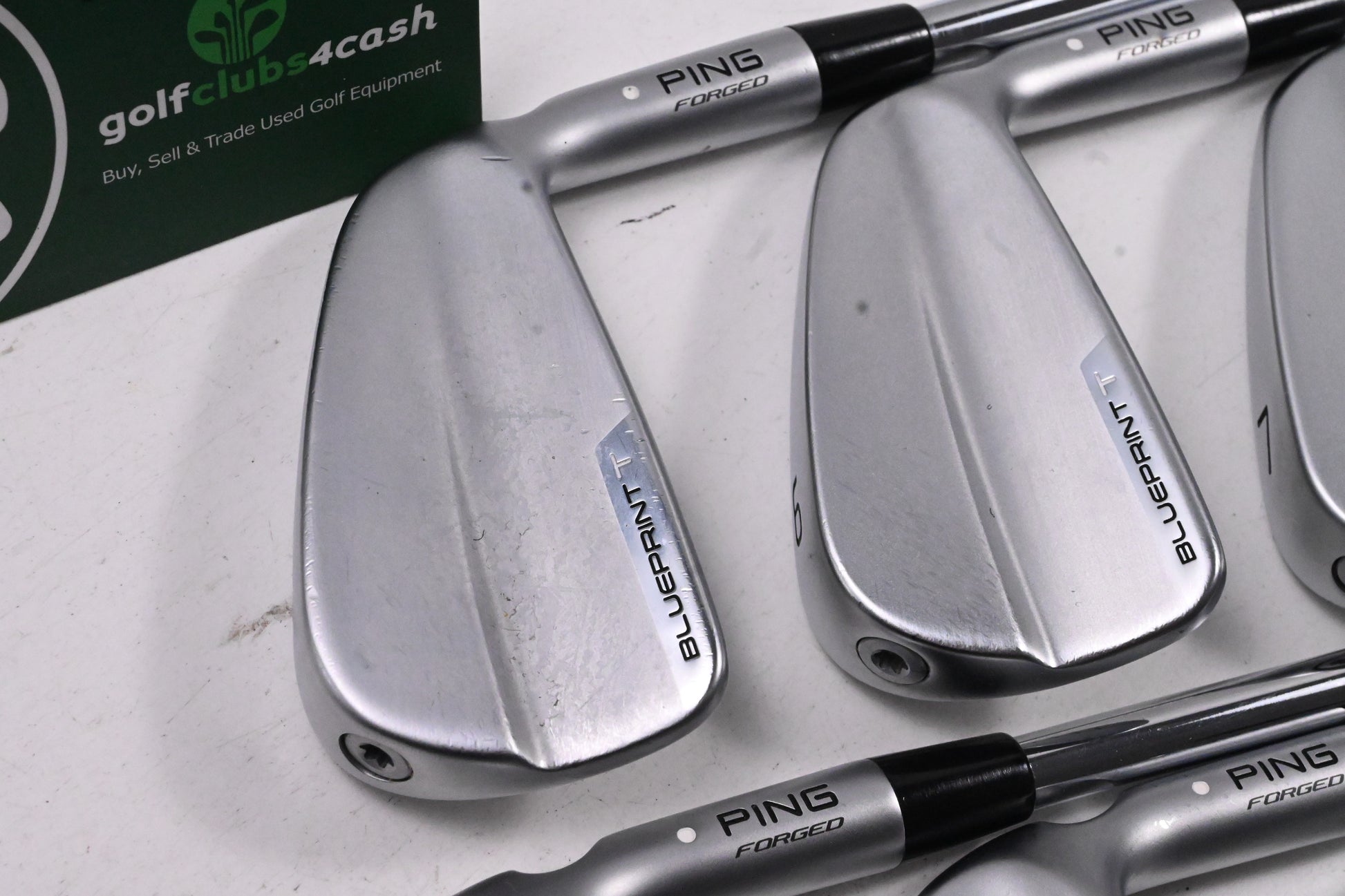 Ping Blueprint T Irons / 5-PW / White Dot / X-Flex Dynamic Gold Mid 115 X100
