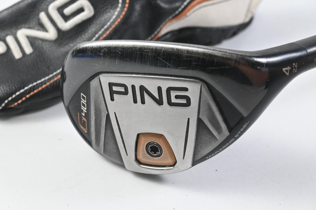 Ping G400 #4 Hybrid / 22 Degree / Regular Flex Ping Alta CB 70 Shaft