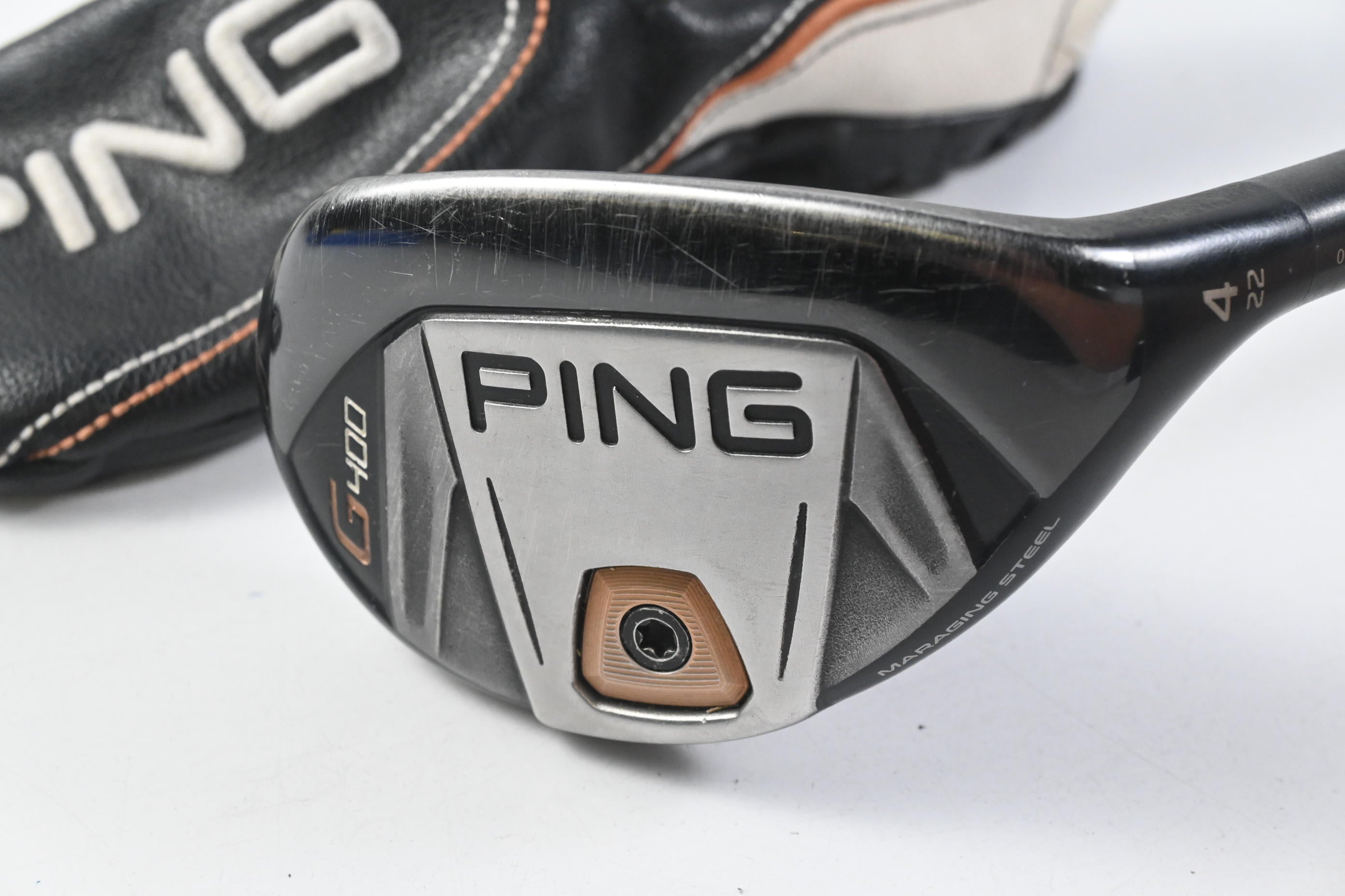 Ping G400 #4 Hybrid / 22 Degree / Regular Flex Ping Alta CB 70 Shaft