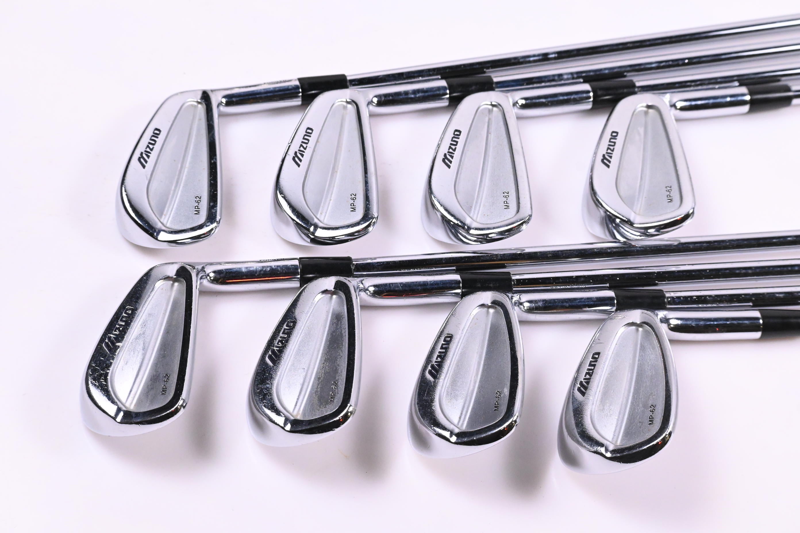 Mizuno MP-62 Irons / 3-PW / Regular Flex Dynamic Gold R300 Shafts
