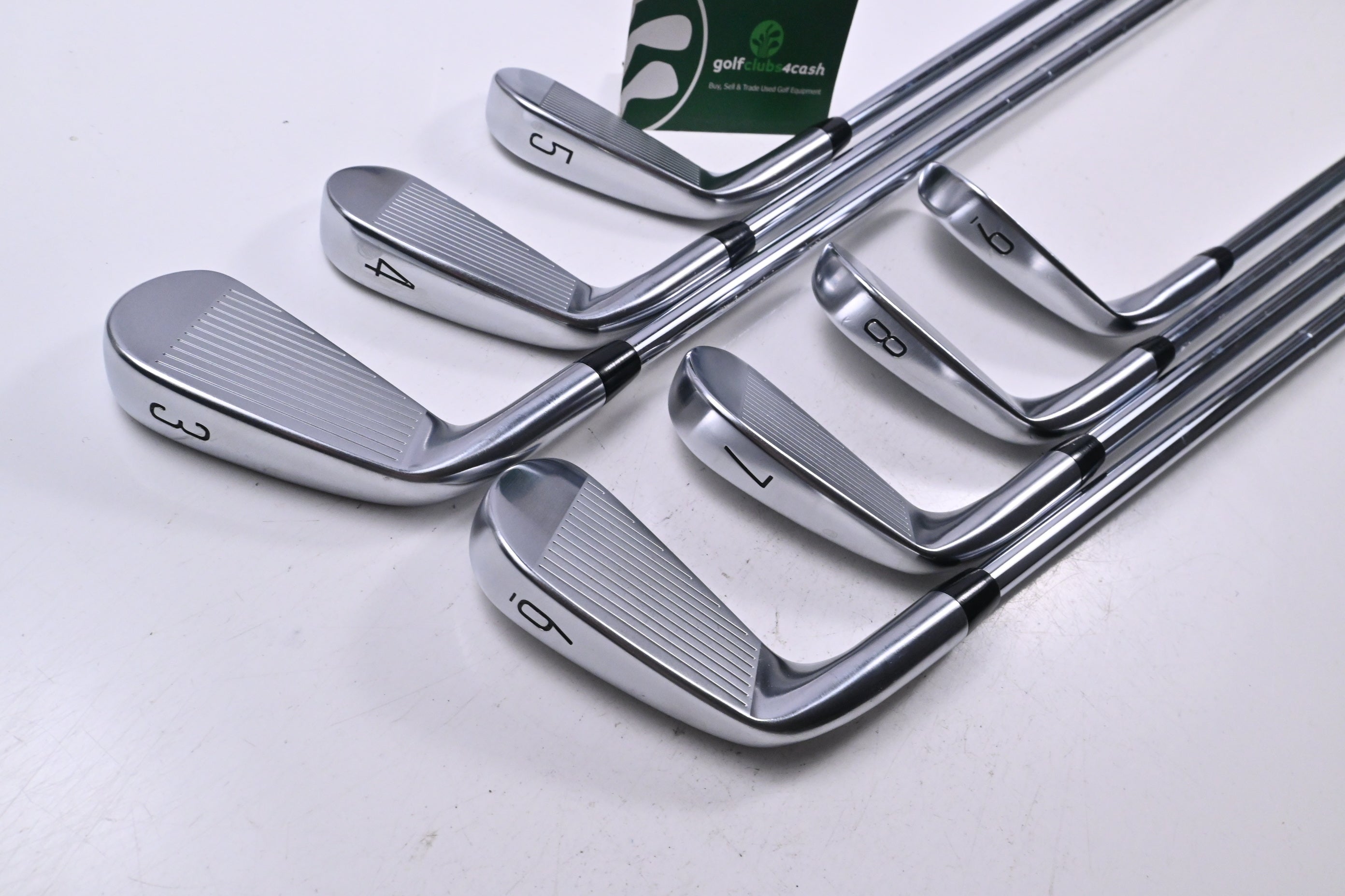 Titleist T100 2023 Irons / 3-9i / Stiff Flex AMT Tour White S300 Shafts
