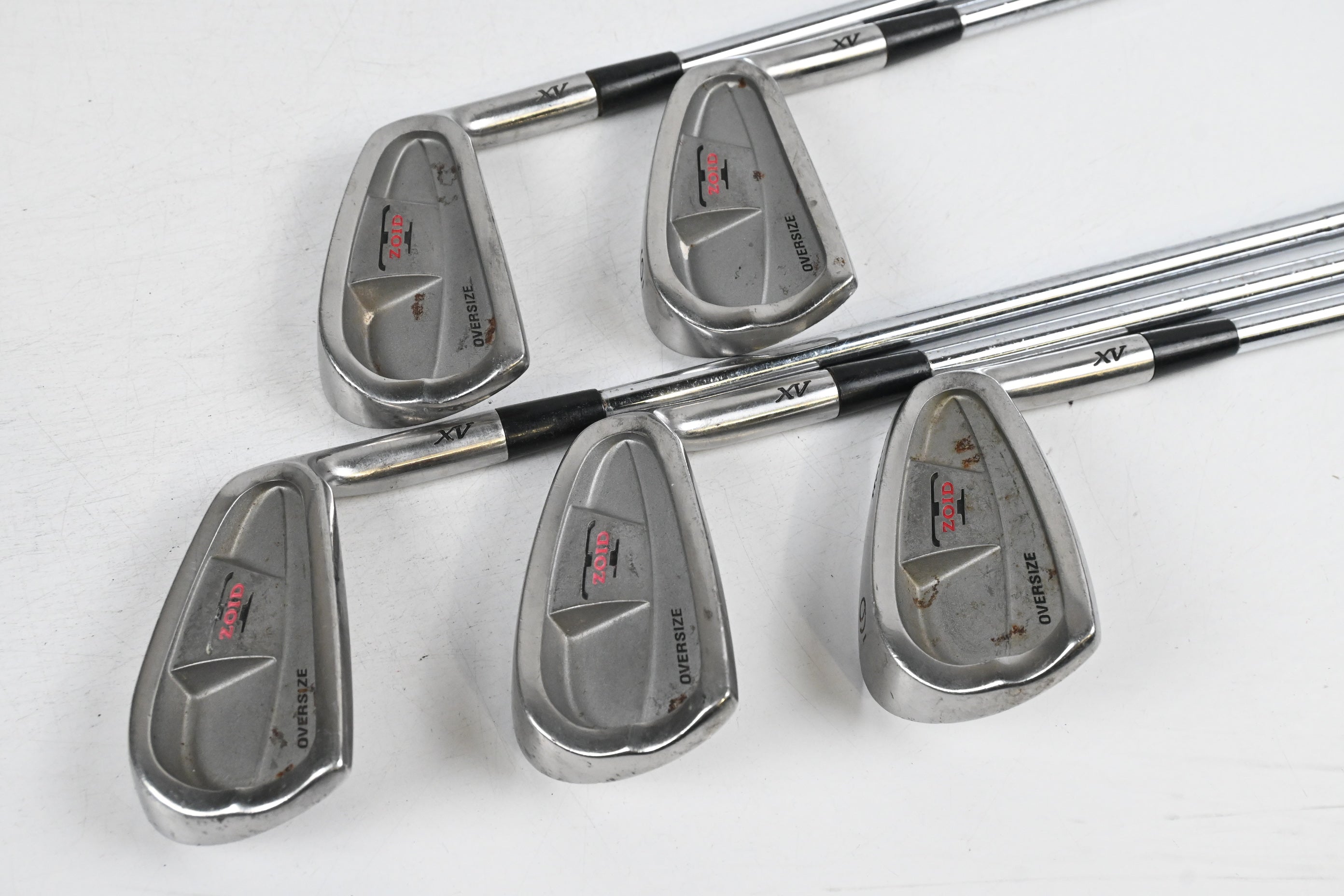 Mizuno T-Zoid O/S Irons / 5-9i / Regular Flex Dynalite Gold R400 Shafts