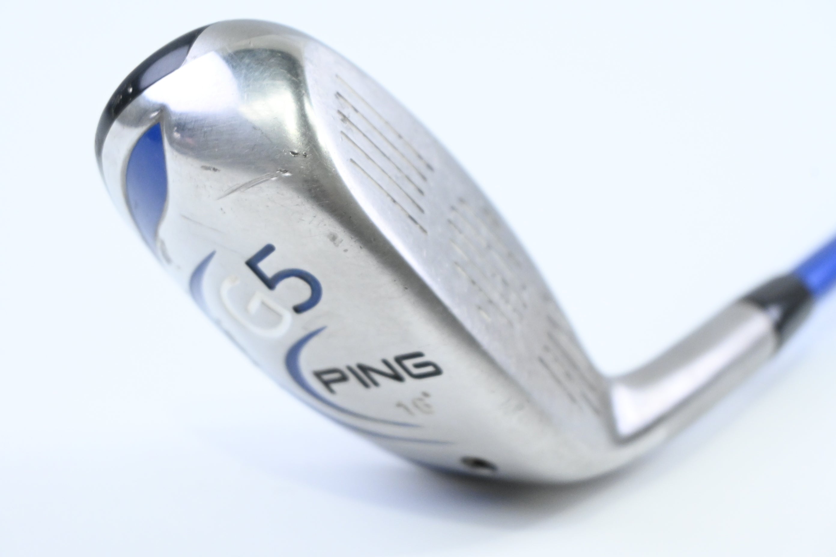 Ping G5 #2 Hybrid / 16 Degree / Stiff Flex Grafalloy ProLaunch Blue Shaft