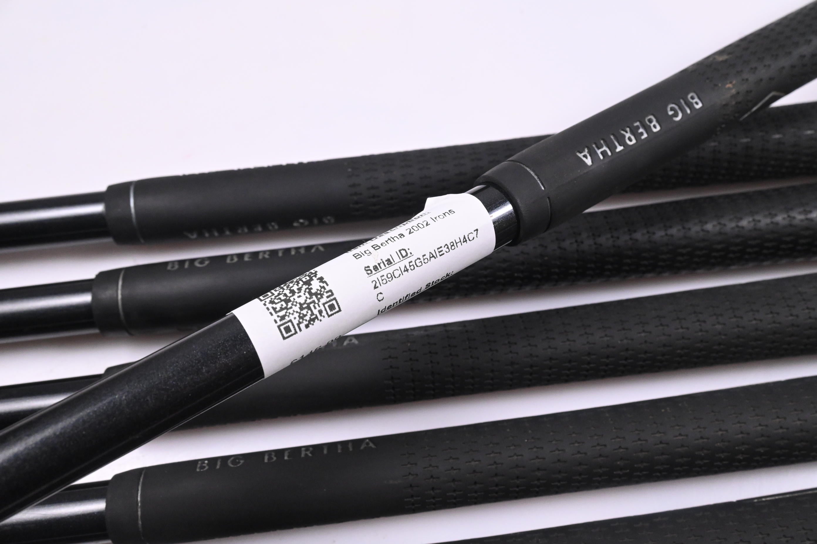 Callaway Big Bertha 2002 Irons / 4-PW+GW+SW / Regular Flex RCH 75 Shafts