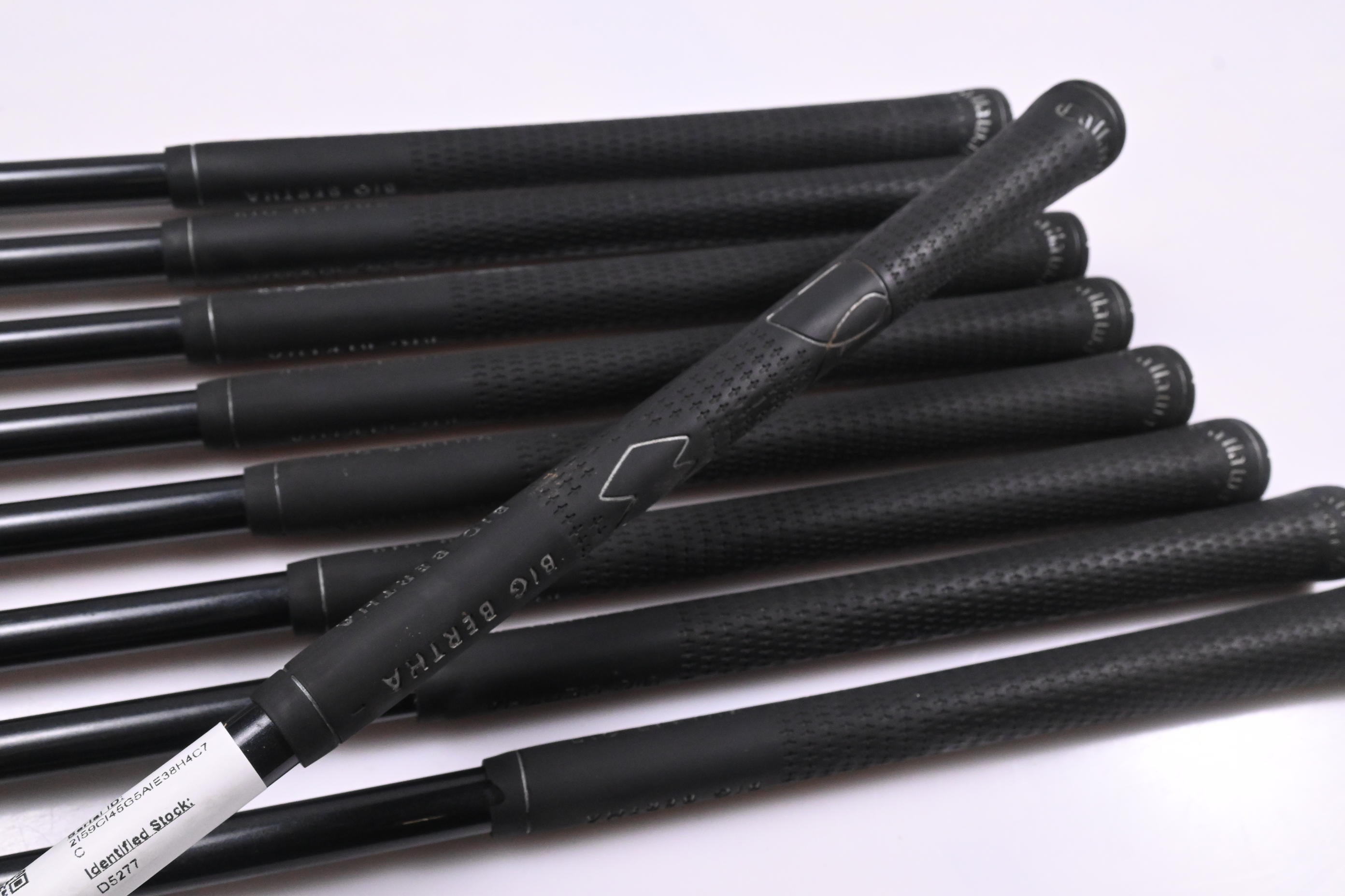 Callaway Big Bertha 2002 Irons / 4-PW+GW+SW / Regular Flex RCH 75 Shafts