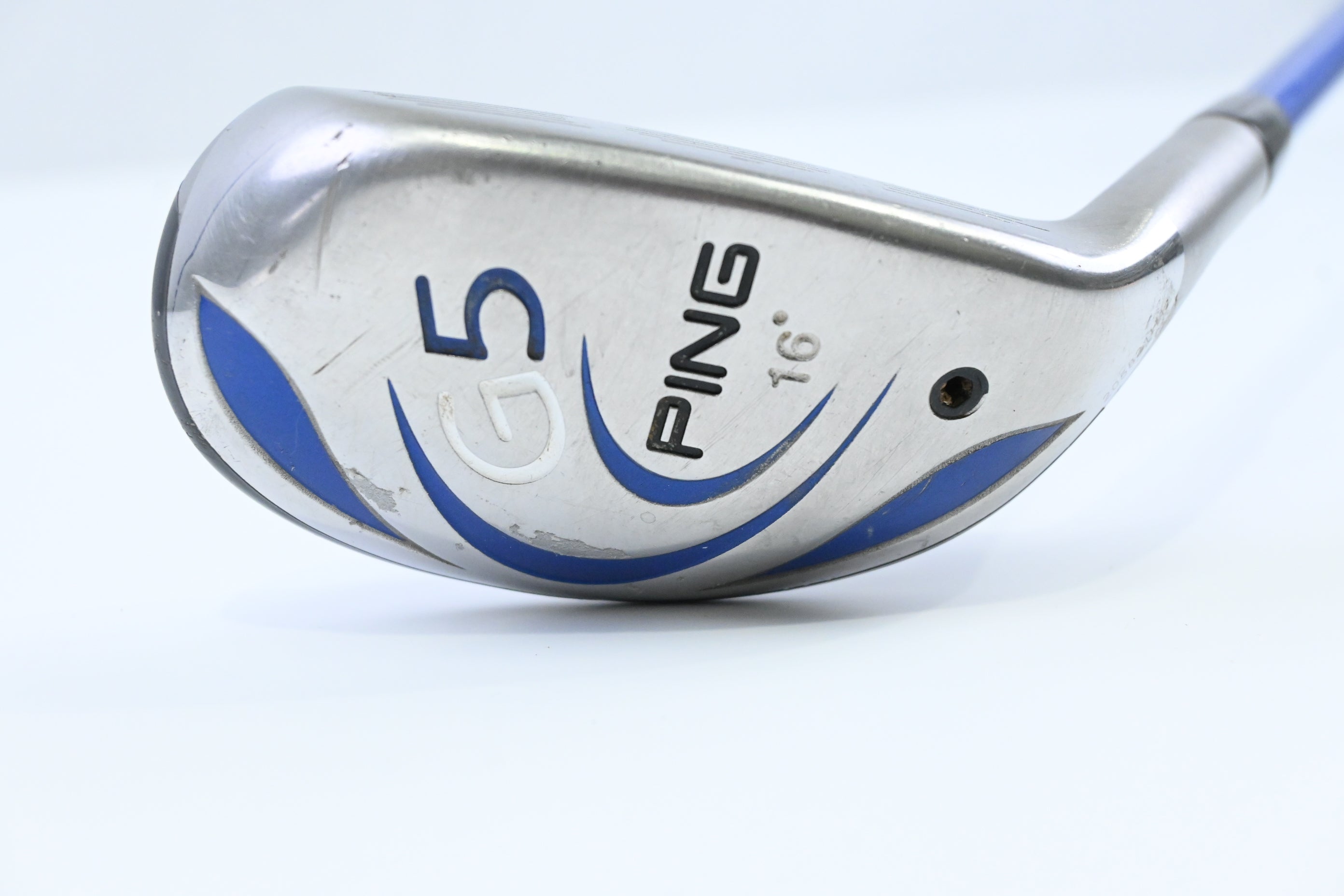 Ping G5 #2 Hybrid / 16 Degree / Stiff Flex Grafalloy ProLaunch Blue Shaft