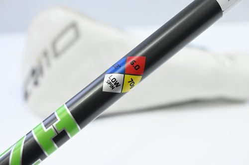Taylormade Qi10 Driver / 9 Degree / Stiff Flex HZRDUS Smoke Green 70 Shaft