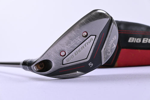 Left Hand Callaway Big Bertha 2019 #5 Hybrid / 24 Degree / Regular Flex Recoil