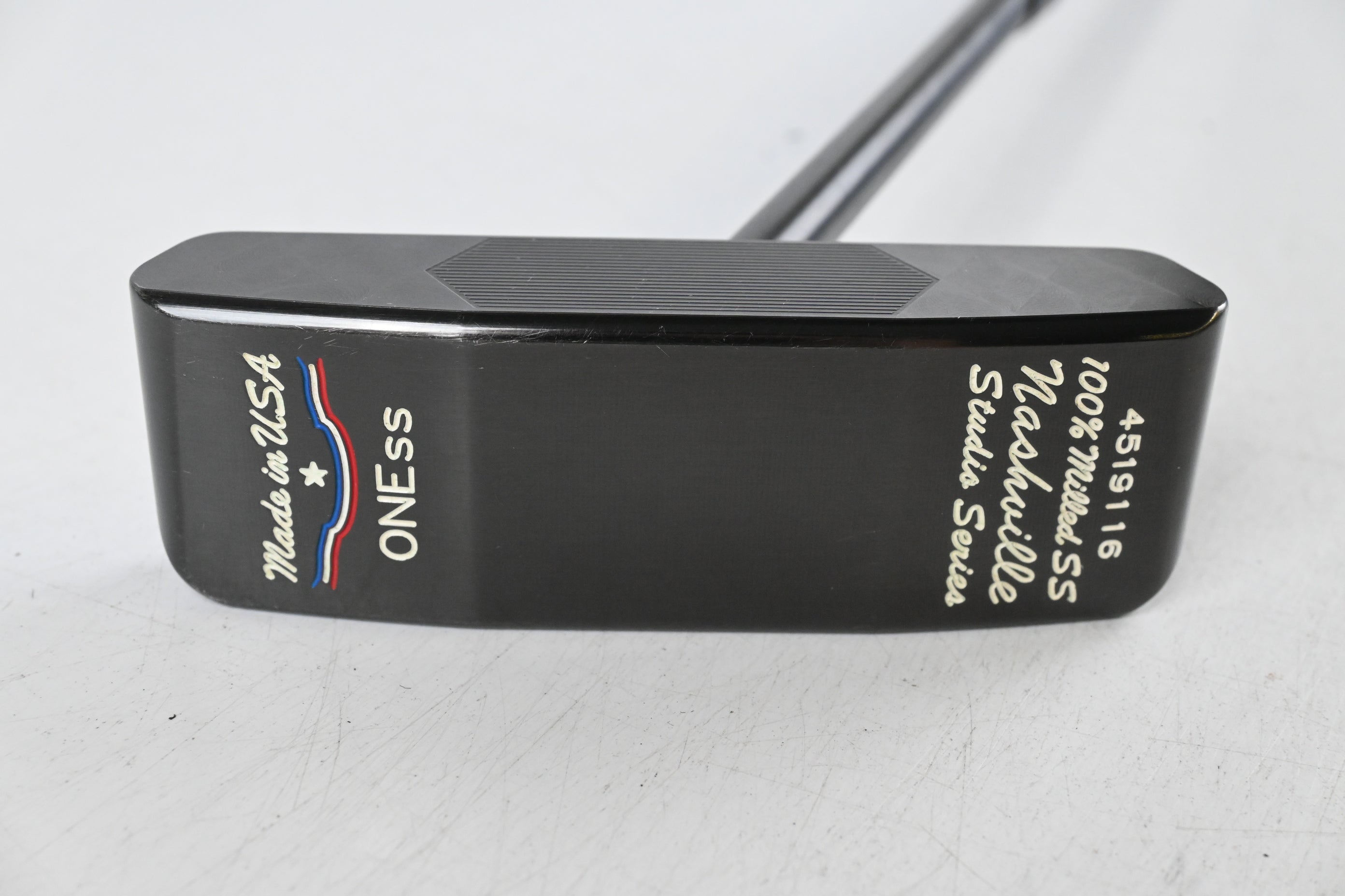 Seemore One SS Black Nashville Studio Series Putter / 35 Inch