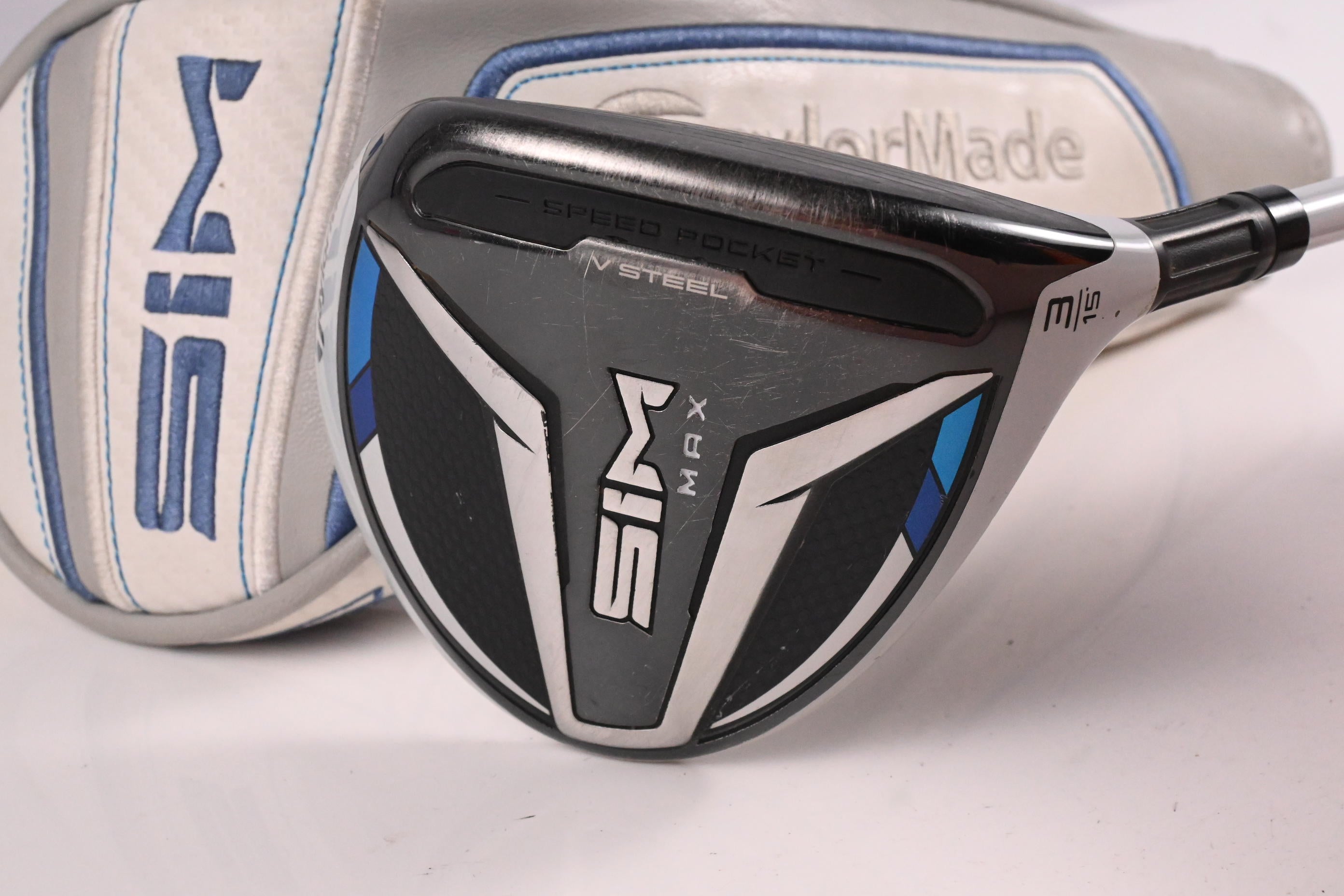 Ladies Taylormade SIM Max #3 Wood / 15 Degree / Ladies Flex Aldila NV 45 Shaft