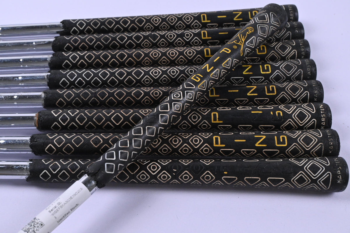 Ping Eye 2 Irons / 3-PW+SW / Black Dot / Stiff Flex Ping ZZ Lite Shafts