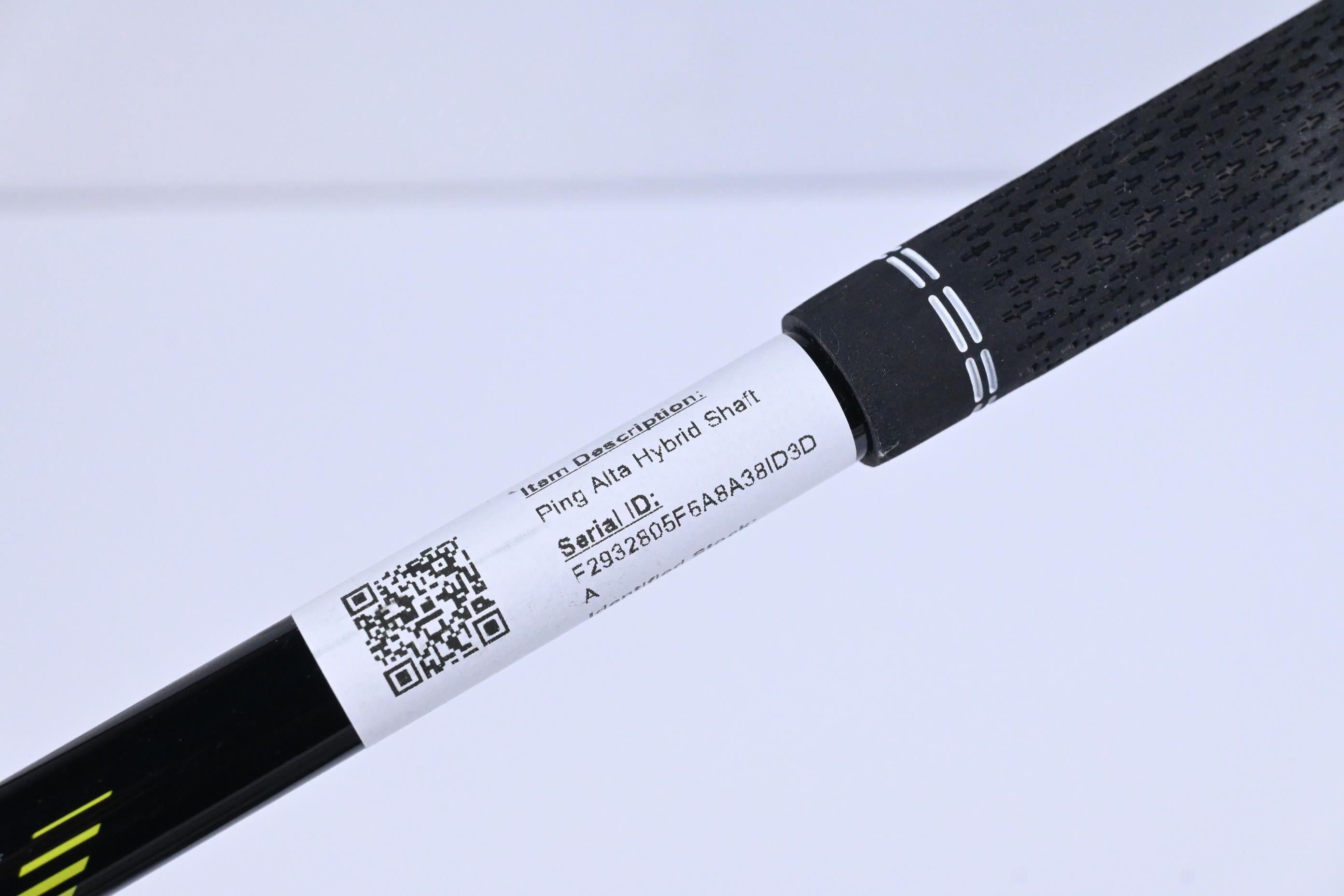 Ping Alta CB Black 70 #6 Hybrid Shaft / Senior Flex / Ping 3rd Gen