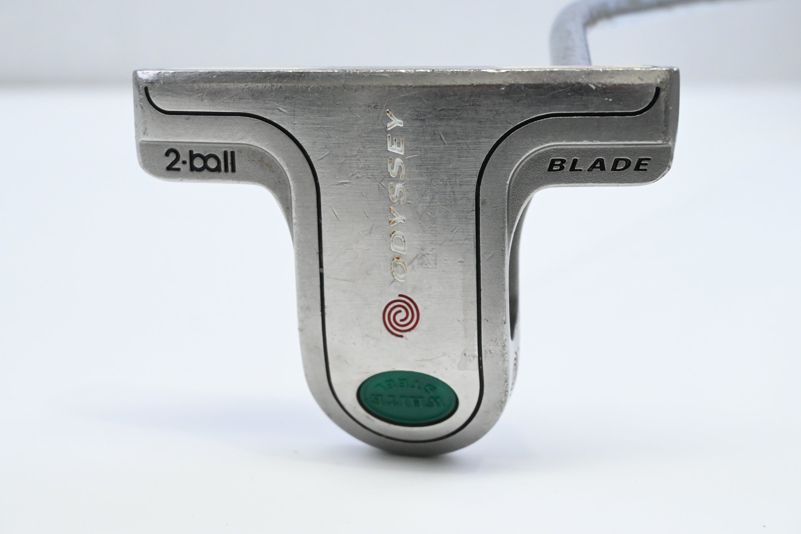 Odyssey White Steel 2-Ball Blade Putter / 34 Inch