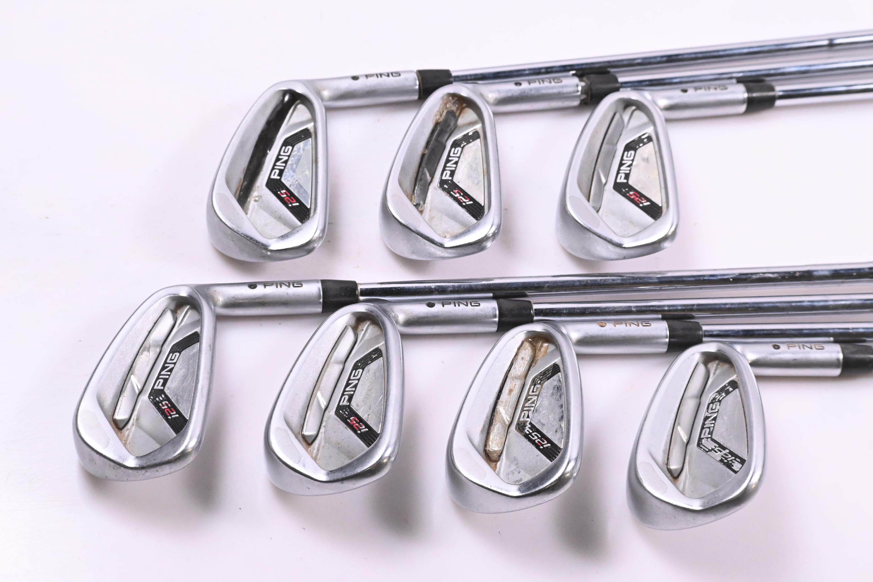 Ping i25 Irons / 4-PW / Black Dot / Regular Flex Ping CFS Shafts