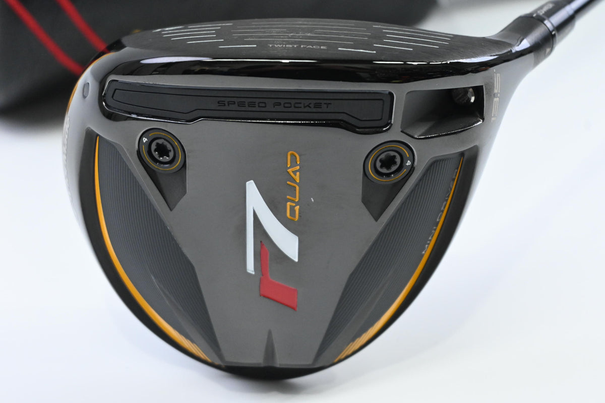 Taylormade R7 Quad Mini Driver / 13.5 Degree / Stiff Flex Fujikura Speeder MD 6