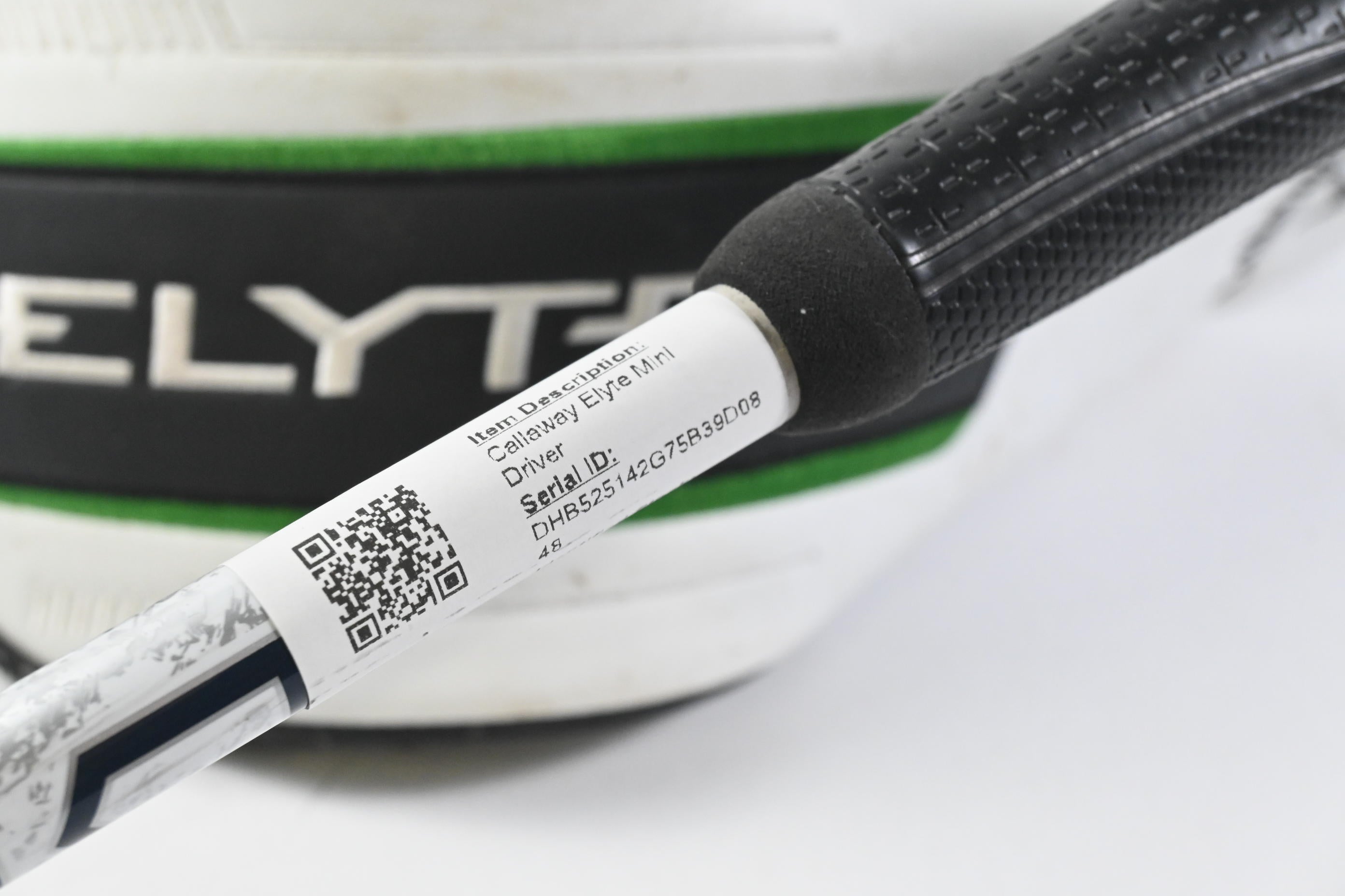 Callaway Elyte Mini Driver / 11.5 Degree / Stiff Flex Denali Charcoal 60 Shaft