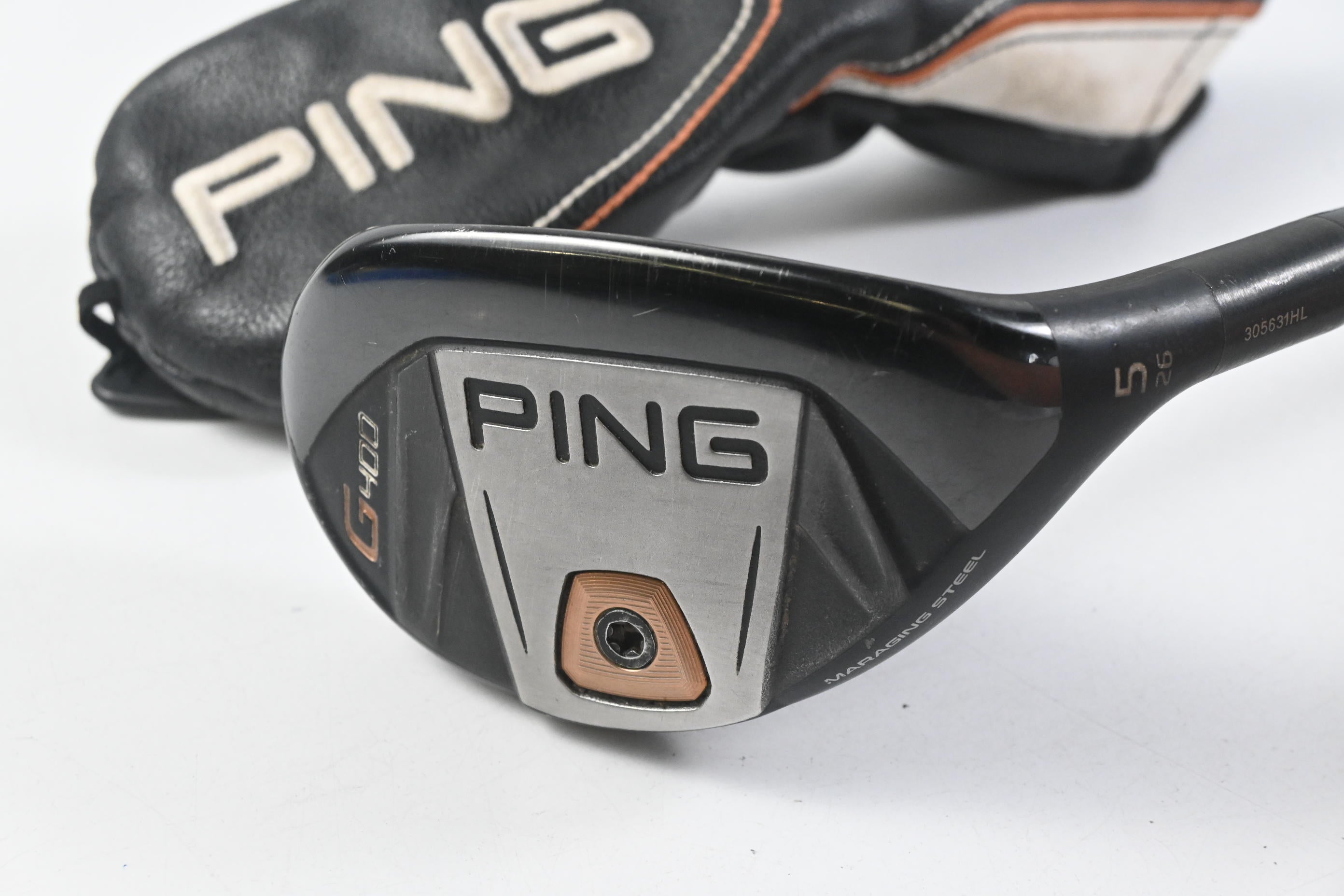 Ping G400 #5 Hybrid / 26 Degree / Regular Flex Ping Alta CB 70 Shaft