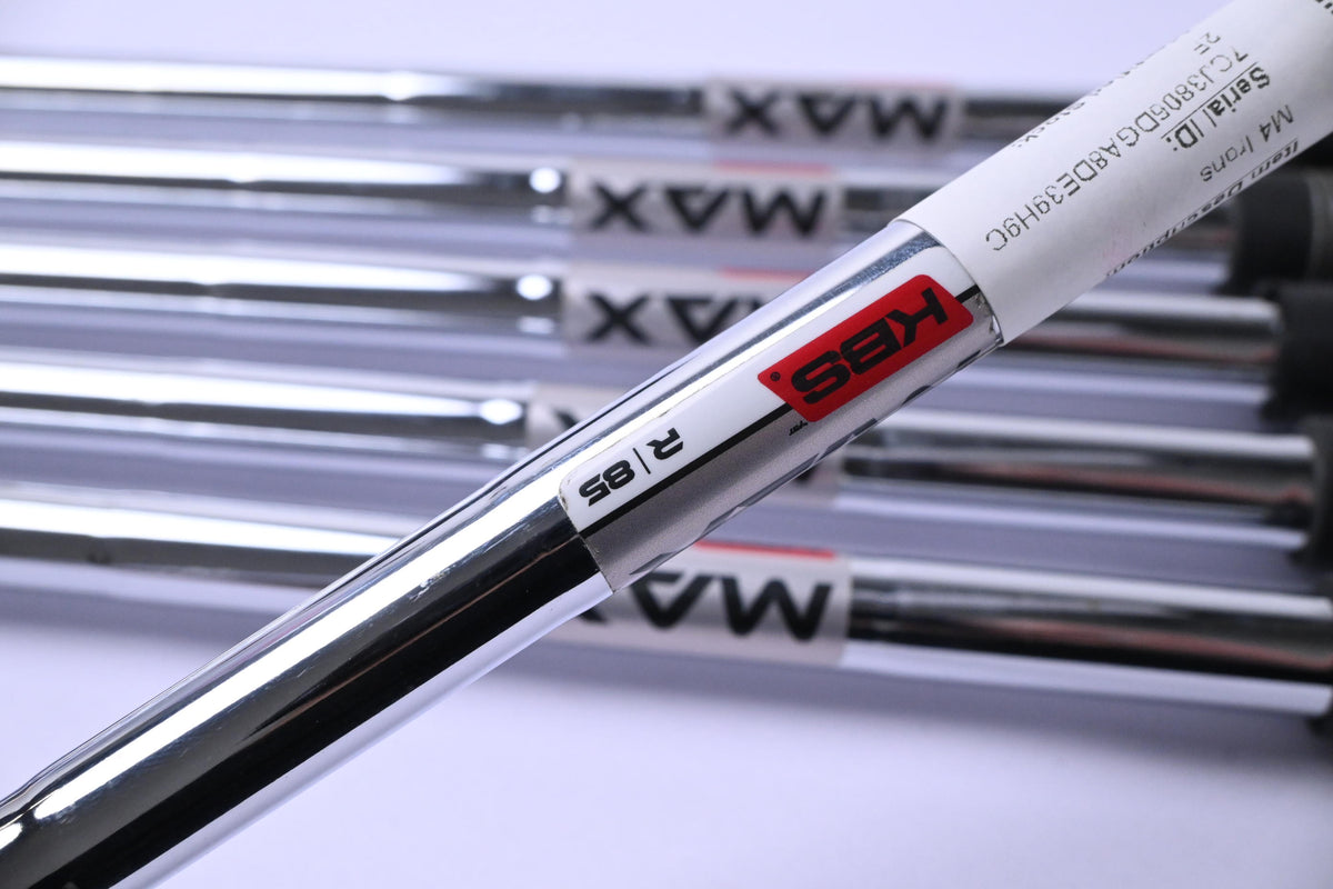 Taylormade M4 Irons / 6-PW+SW / Regular Flex KBS Max 85 Shafts