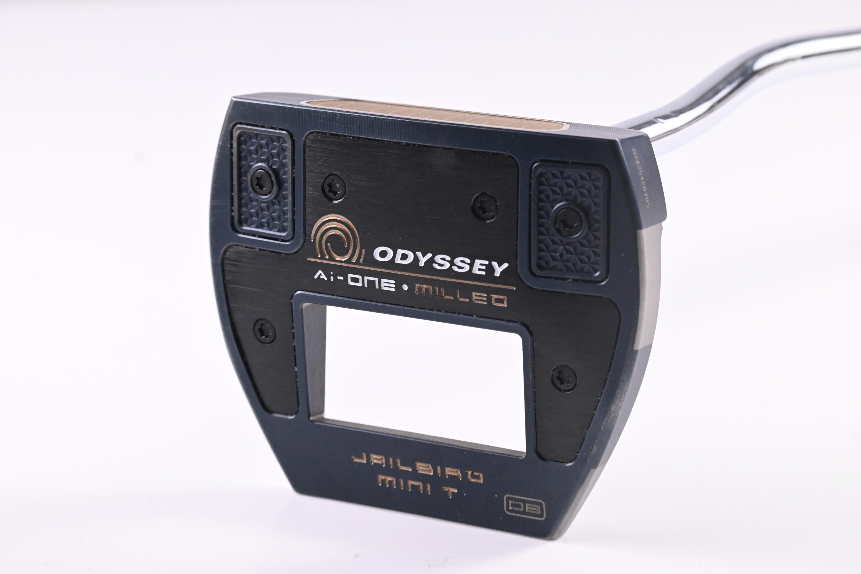Odyssey Ai-One Milled Jailbird Mini T Double Bend Putter / 33 Inch