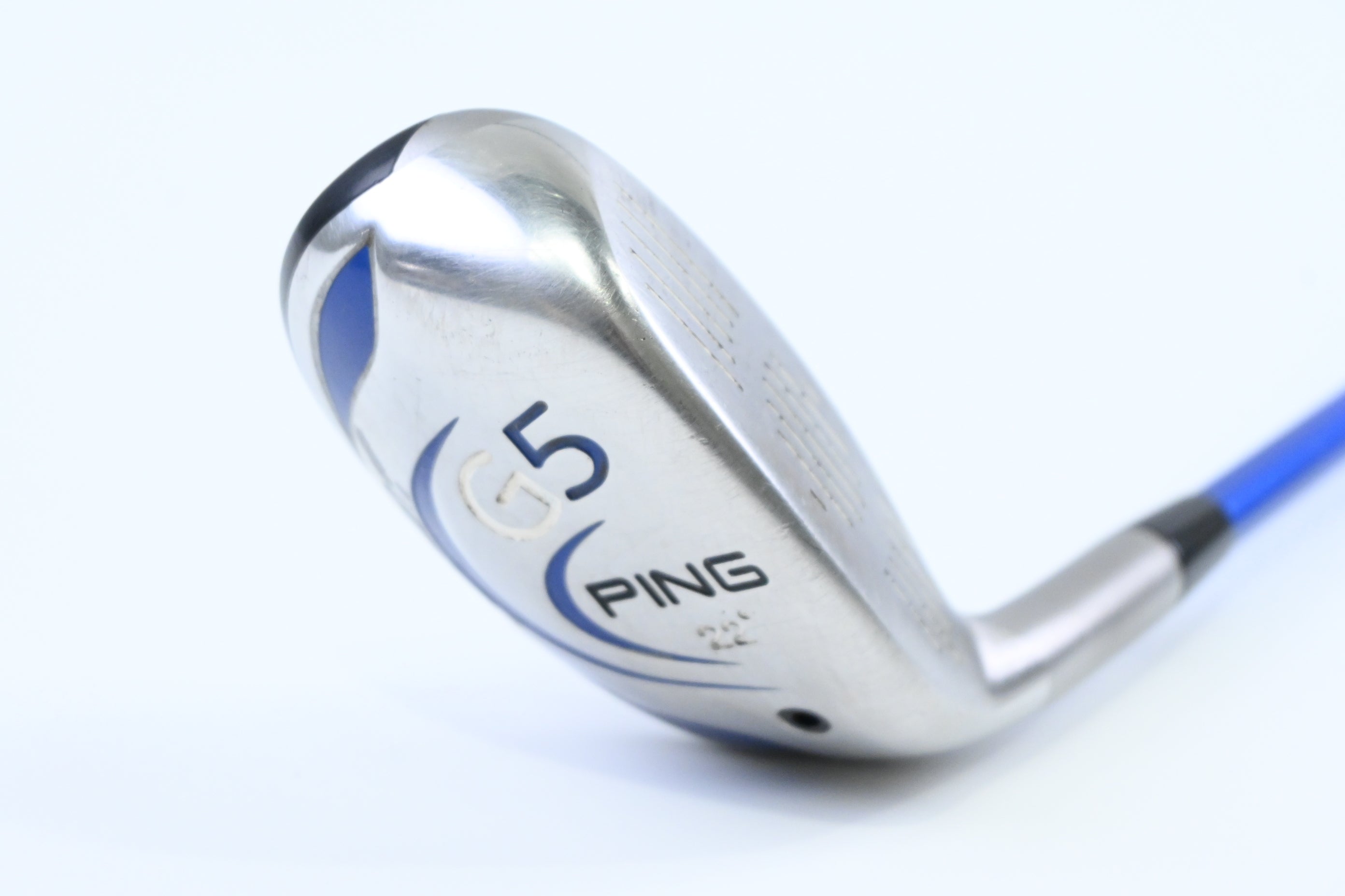 Ping G5 #4 Hybrid / 22 Degree / Regular Flex Grafalloy ProLaunch Blue Shaft