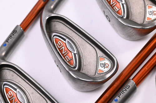 Ping G10 Irons / 4-PW / Blue Dot / Regular Flex Ping TFC 129 I Shafts
