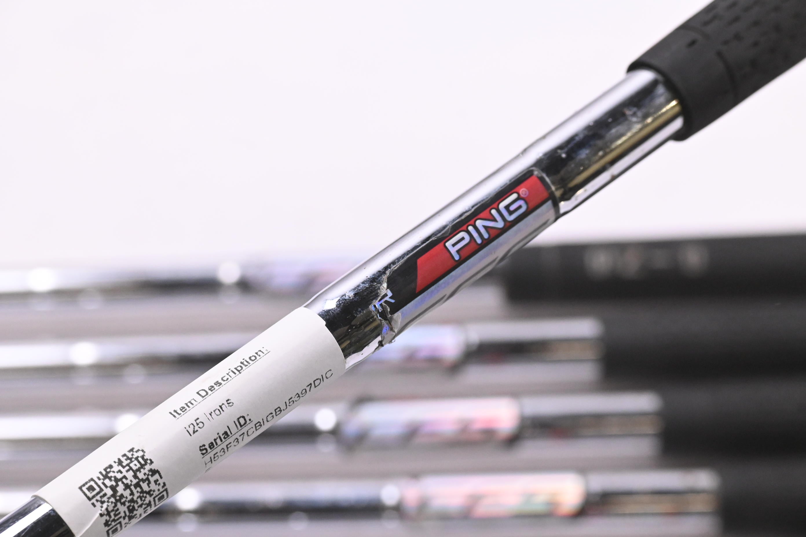 Ping i25 Irons / 4-PW / Black Dot / Regular Flex Ping CFS Shafts