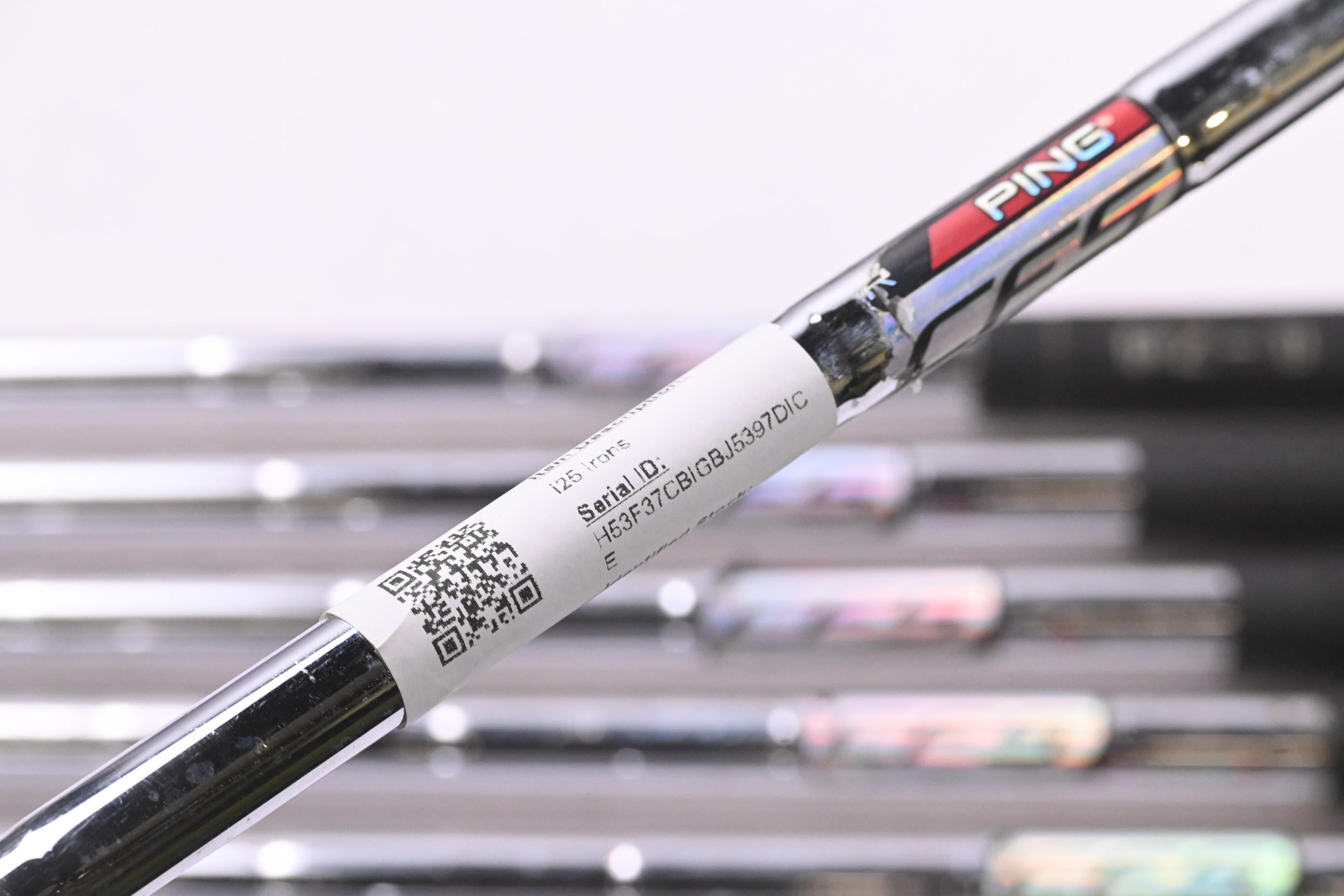 Ping i25 Irons / 4-PW / Black Dot / Regular Flex Ping CFS Shafts