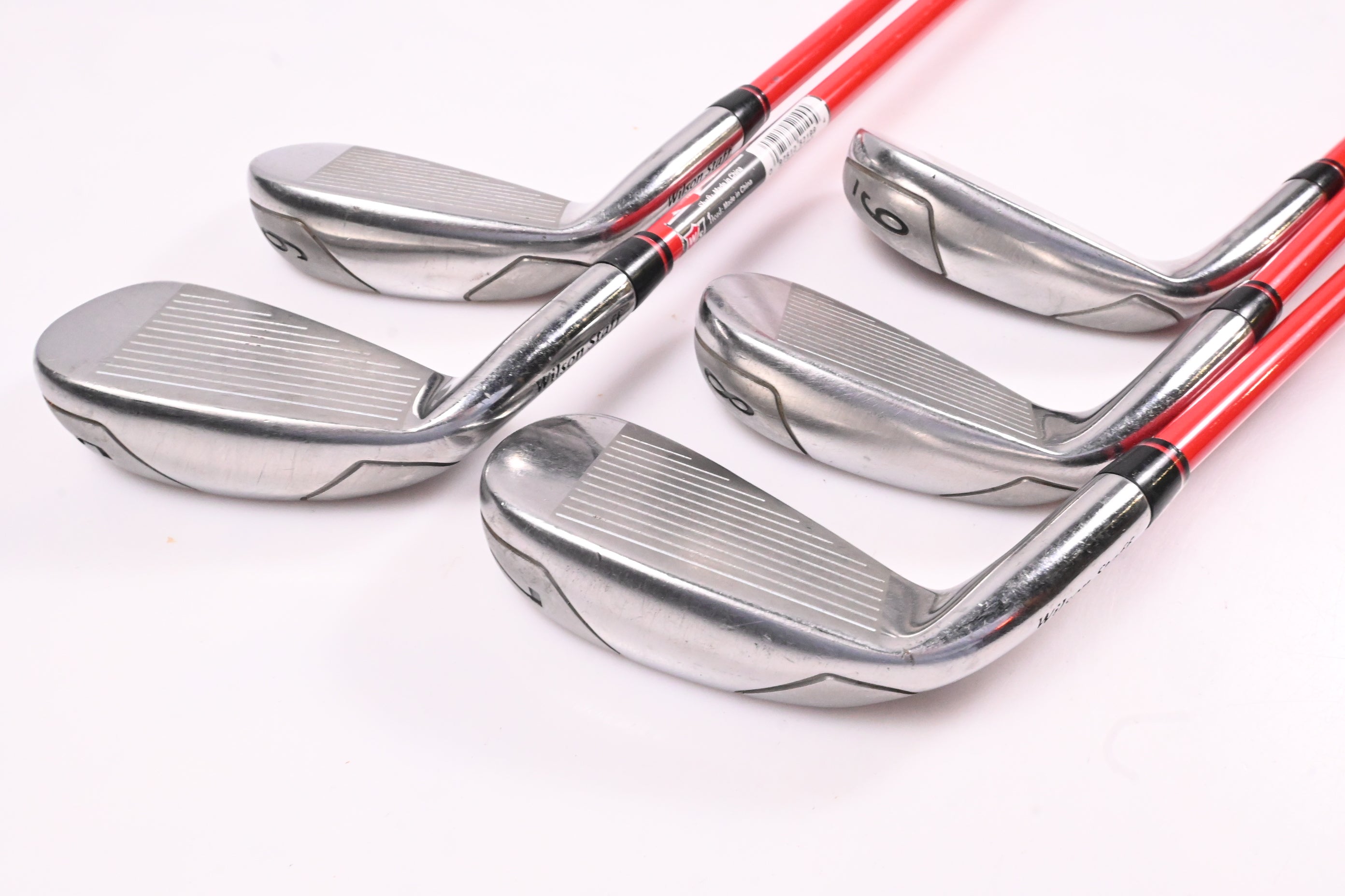 Wilson D300 Irons / 5-9i / Regular Flex Wilson Shafts
