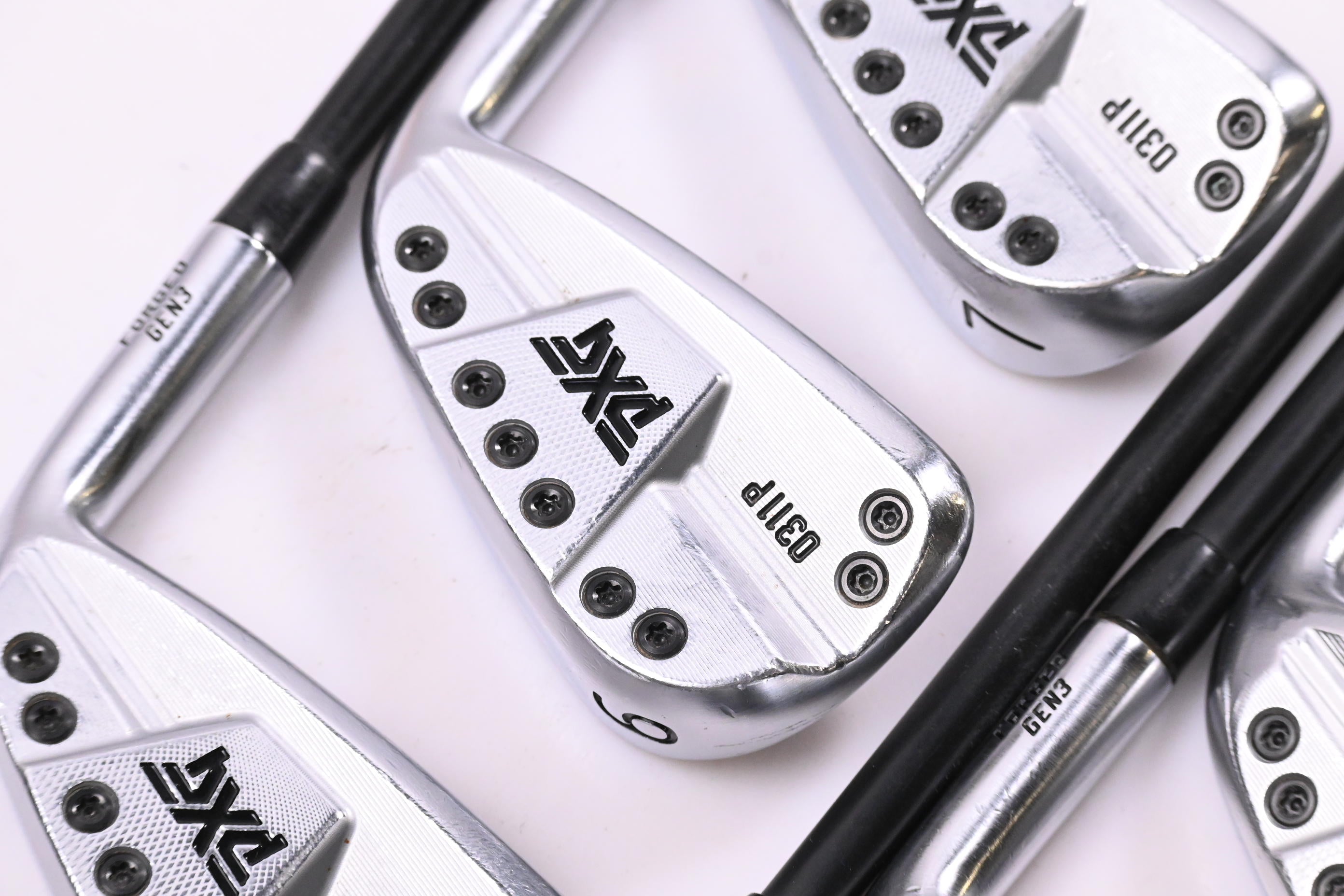 PXG 0311 XP Gen3 Irons / 5-PW+GW / Stiff Flex MMT 80 Shafts