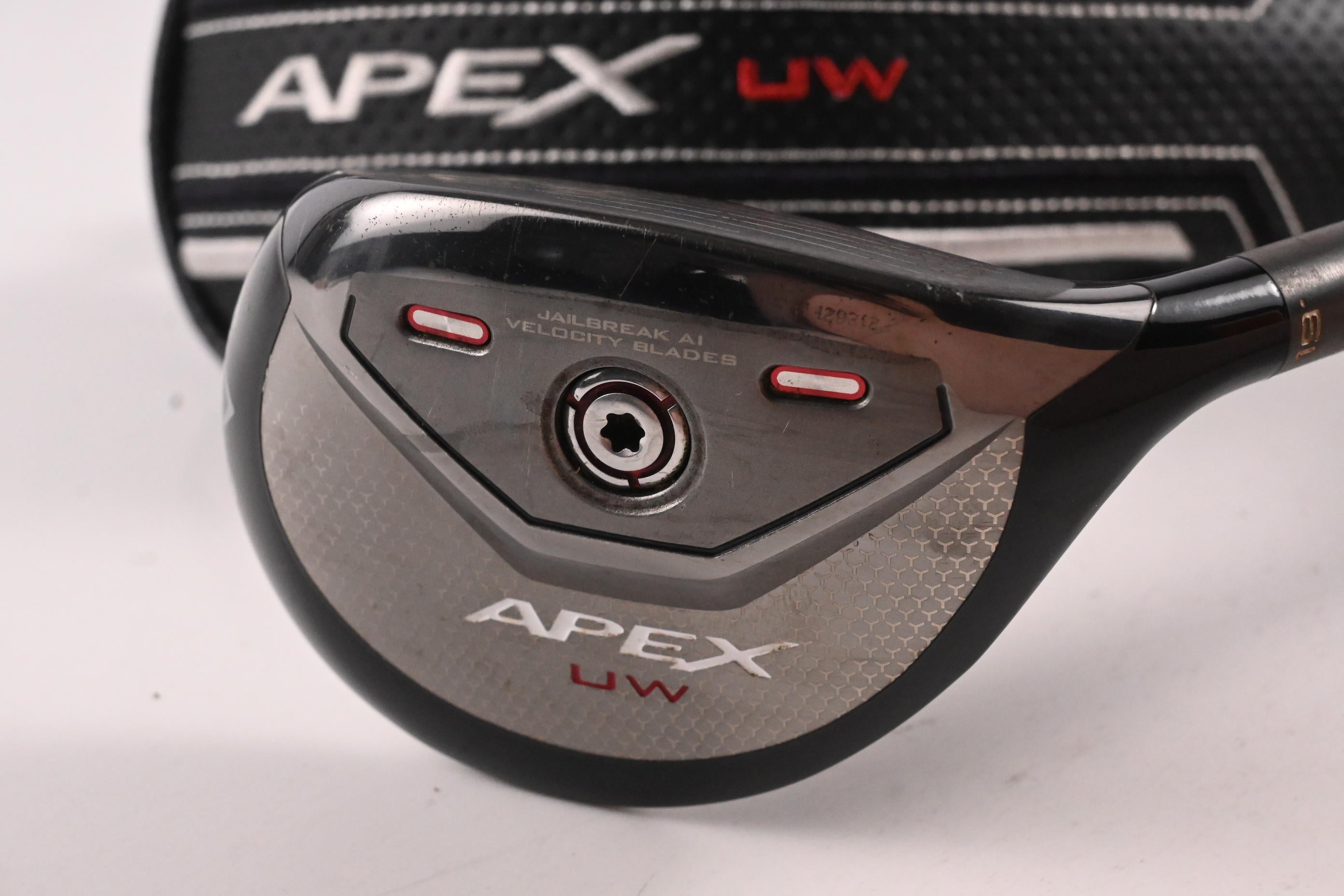 Callaway Apex UW #3 Hybrid / 19 Degree / Stiff Flex HZRDUS Smoke Black RDX 70