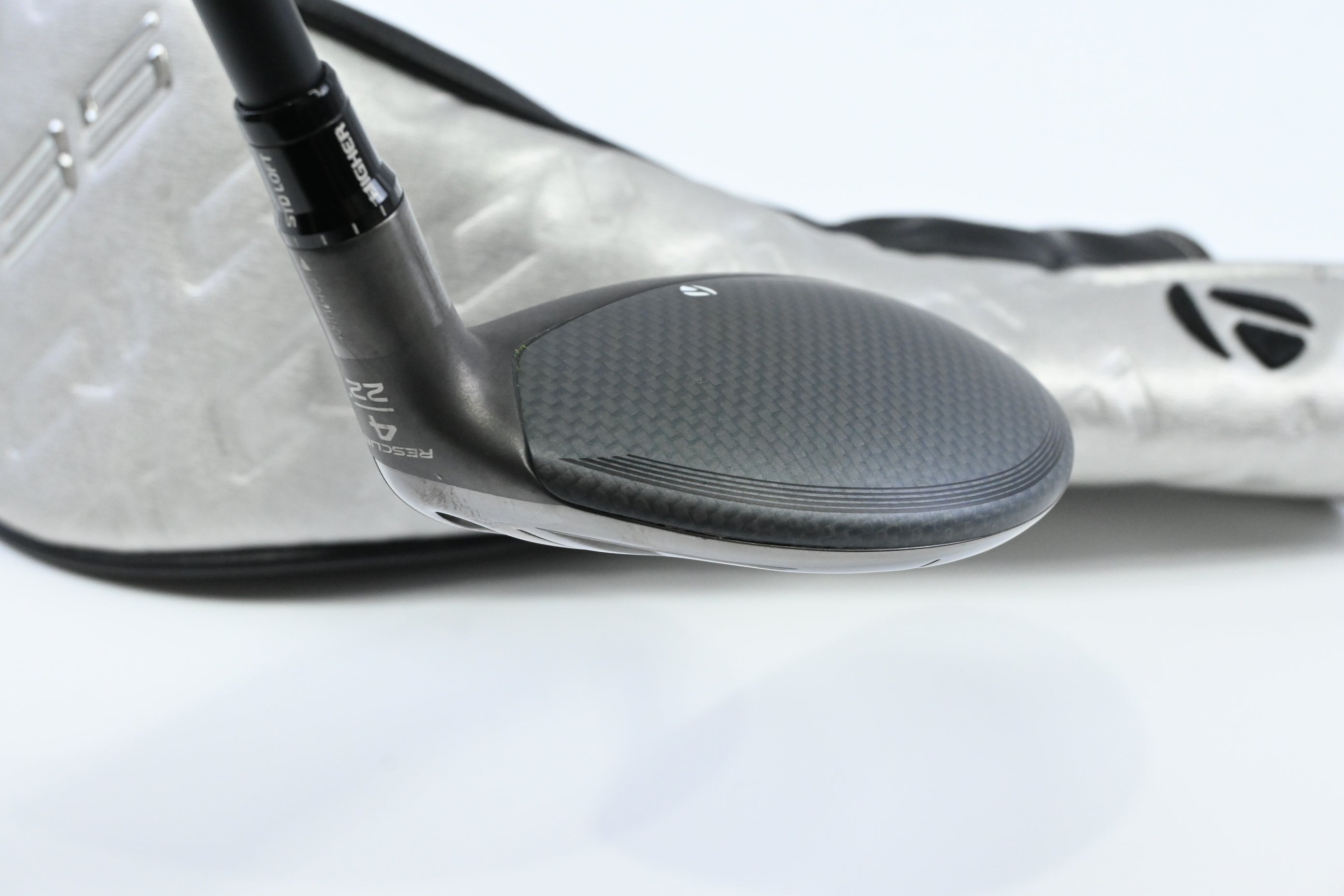 Taylormade Qi35 #4 Hybrid / 22 Degree / Stiff Flex Tensei 1K Black 85 Shaft