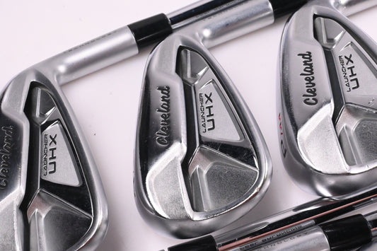 Cleveland Launcher UHX Irons / 5-PW / Stiff Flex Dynamic Gold DST 98 S300 Shafts