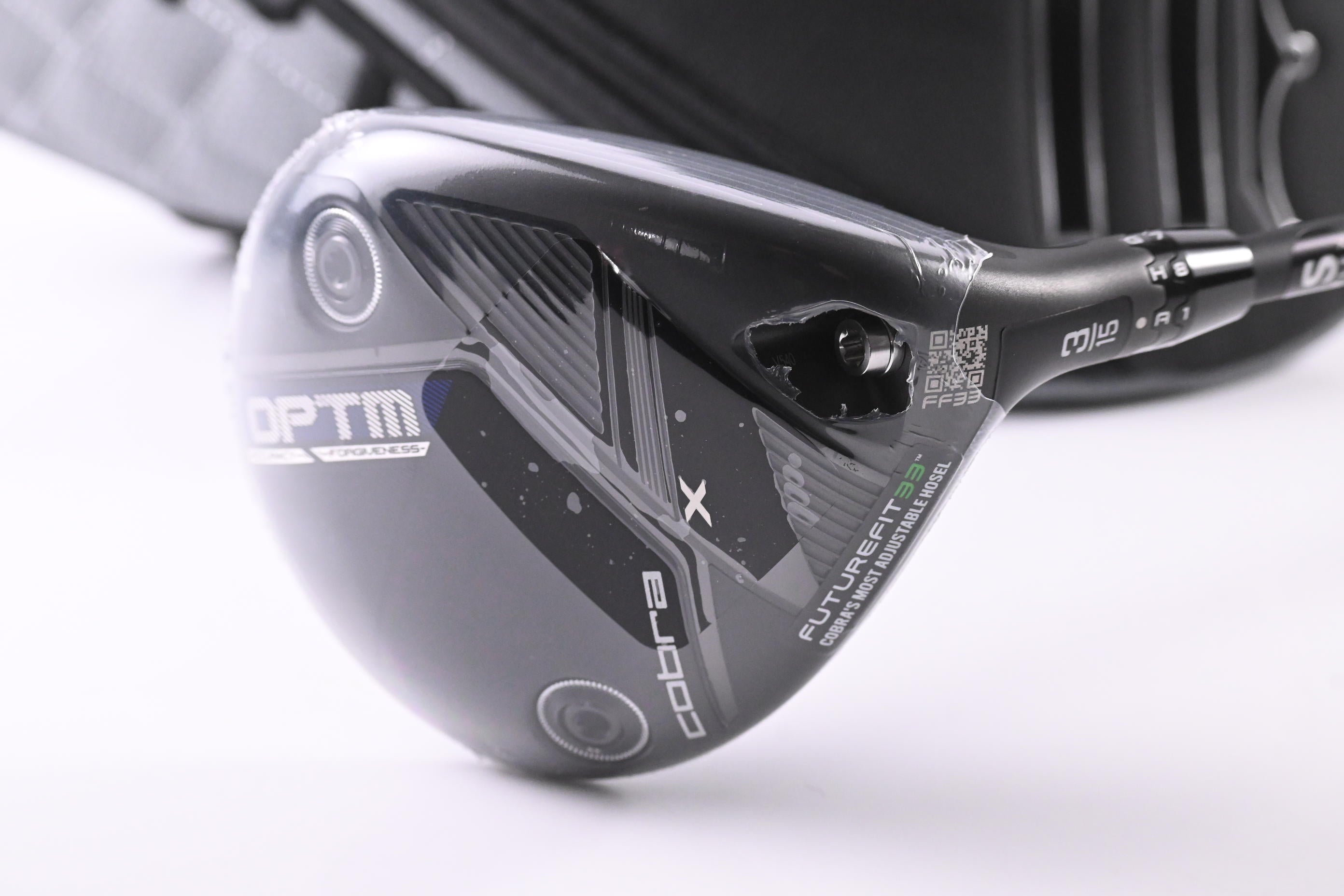 Cobra OPTM X #3 Wood / 15 Degree / Stiff Flex Kai'li Darkwaves Blue 60 Shaft