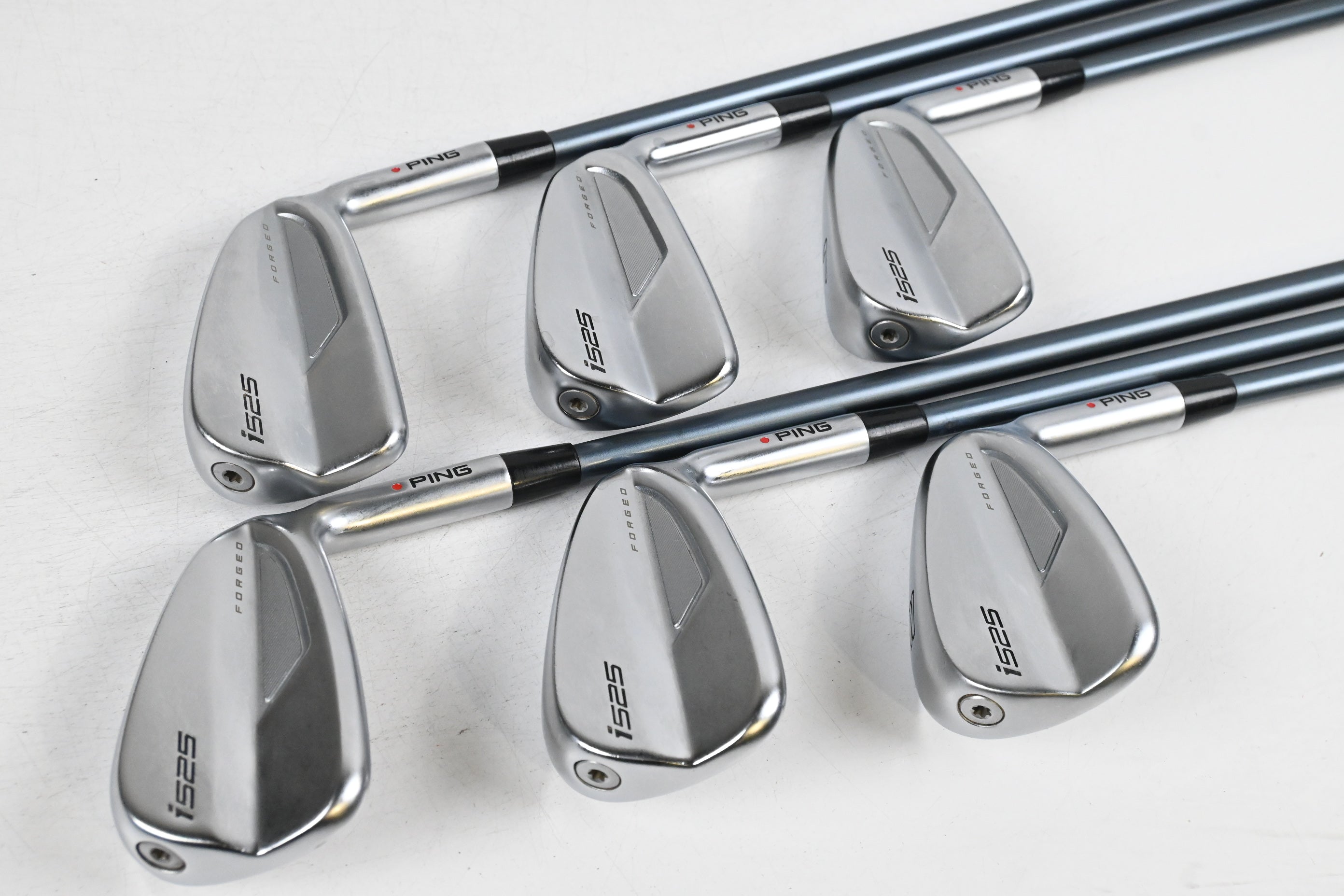 Ping i525 Irons / 5-PW / Orange Dot / Regular Flex Alta CB AWT Shafts