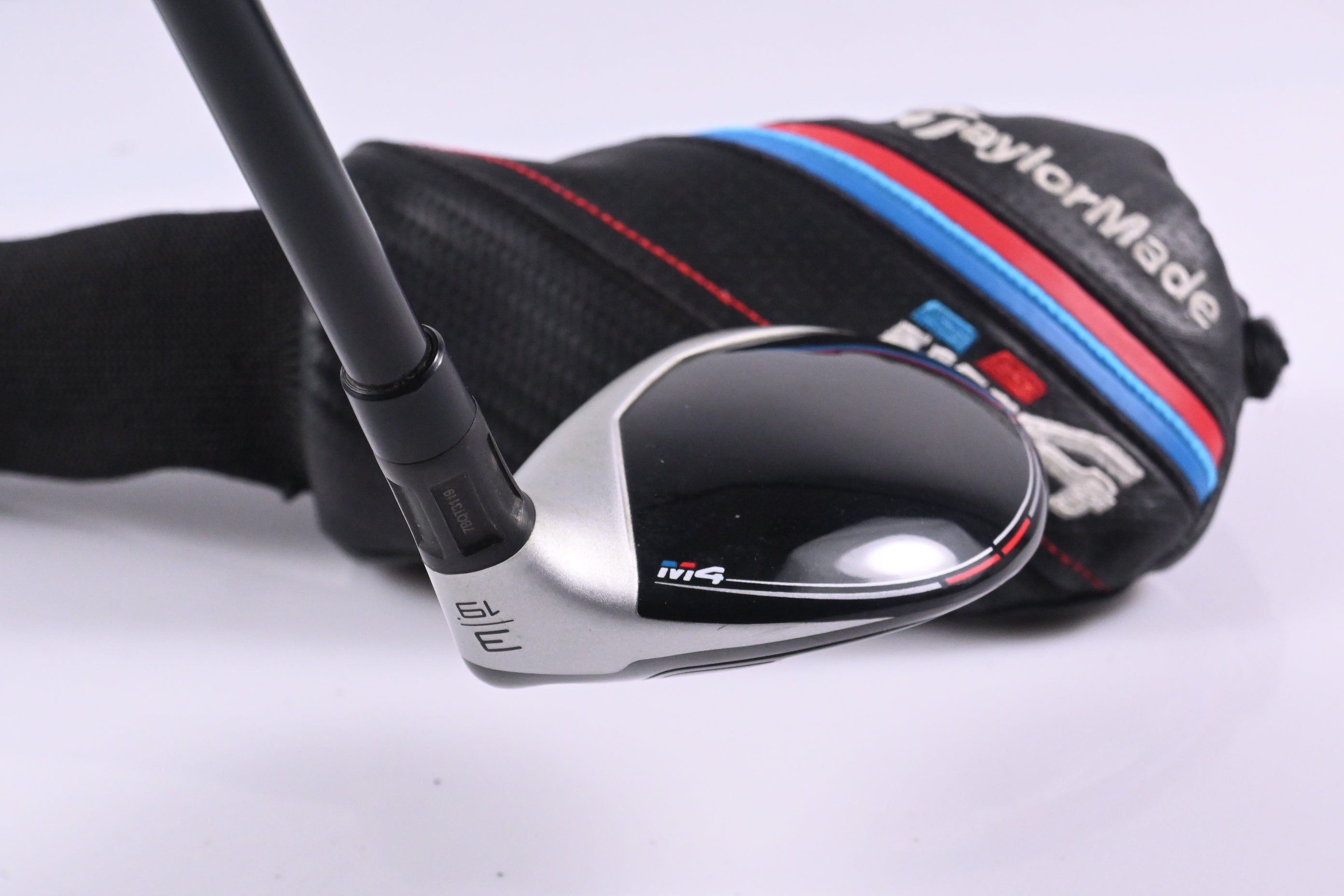 Taylormade M4 #3 Hybrid / 19 Degree / Stiff Flex Fujikura Atmos Red 7 Shaft