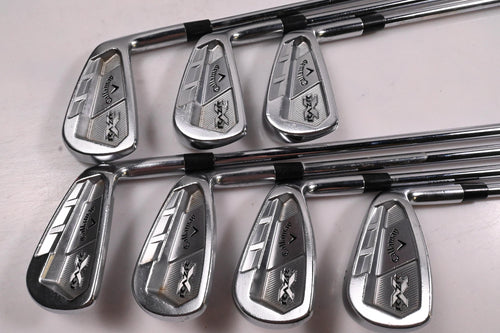 Callaway RAZR X Forged Irons / 4-PW / Regular Flex Project X Flighted Shafts