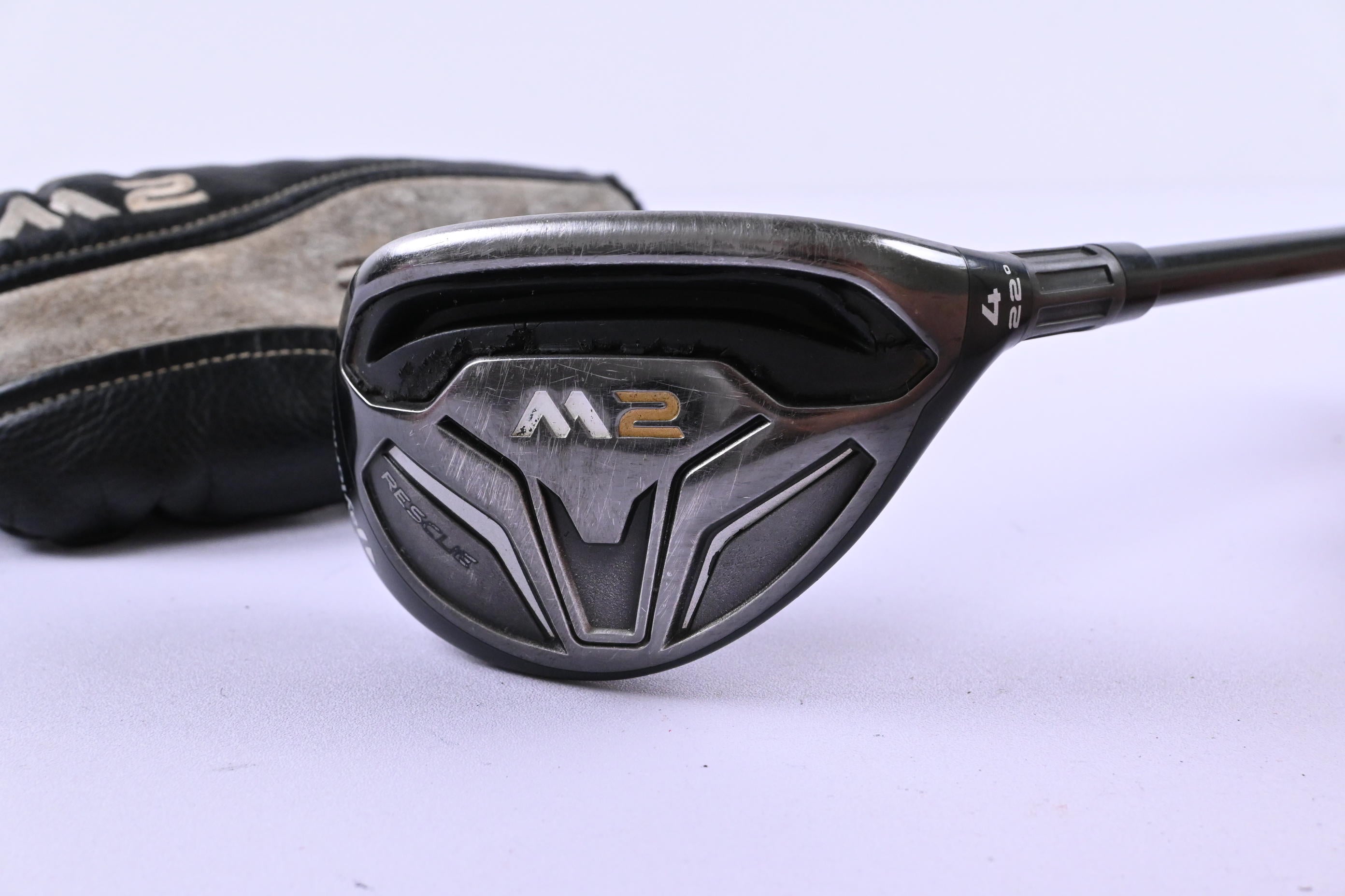Taylormade M2 2016 #4 Hybrid / 22 Degree / Stiff Flex Taylormade M2 75 Shaft