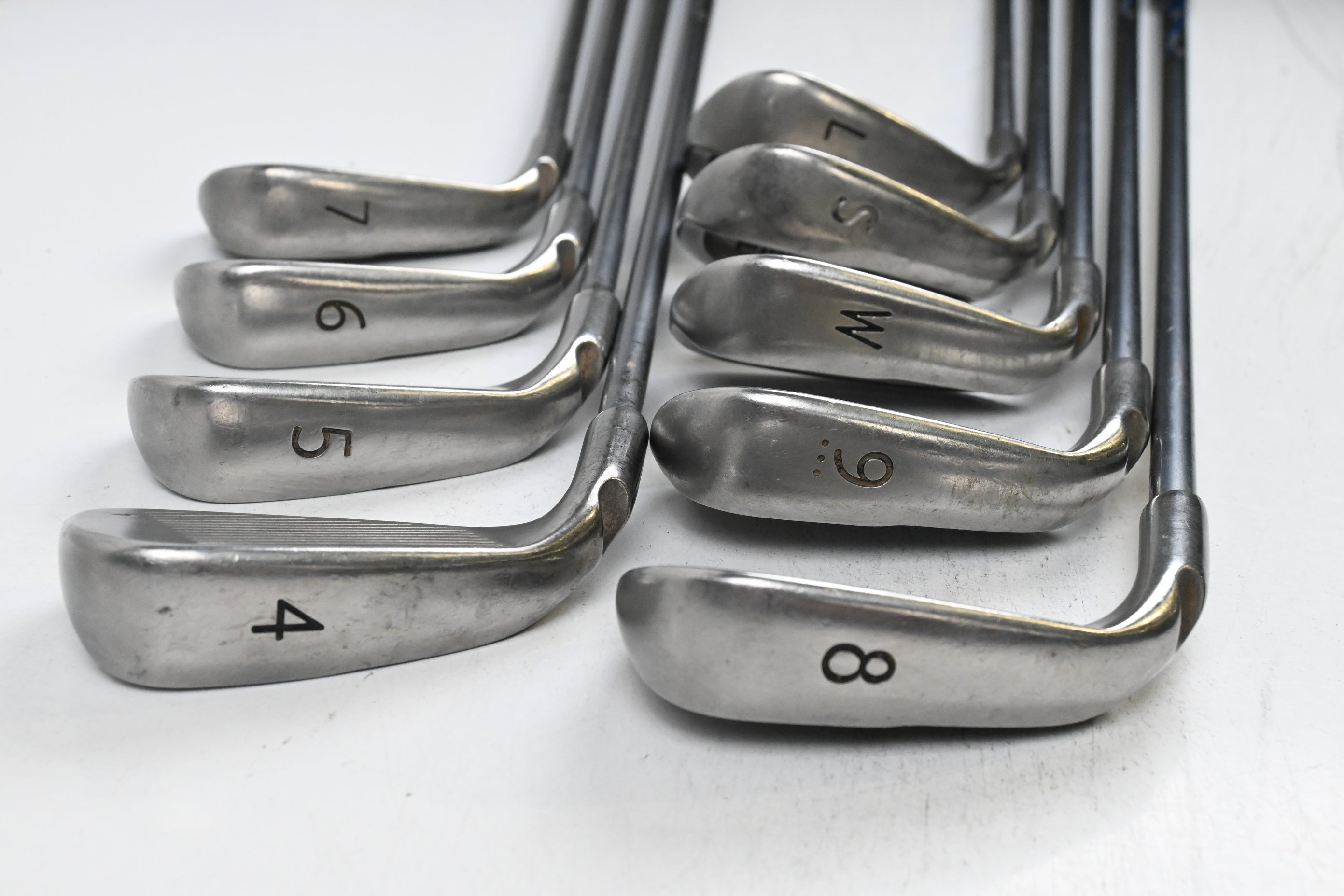 Ping G30 Irons / 4-PW+SW+LW / White Dot / Senior Flex Ping TFC 419 Shafts