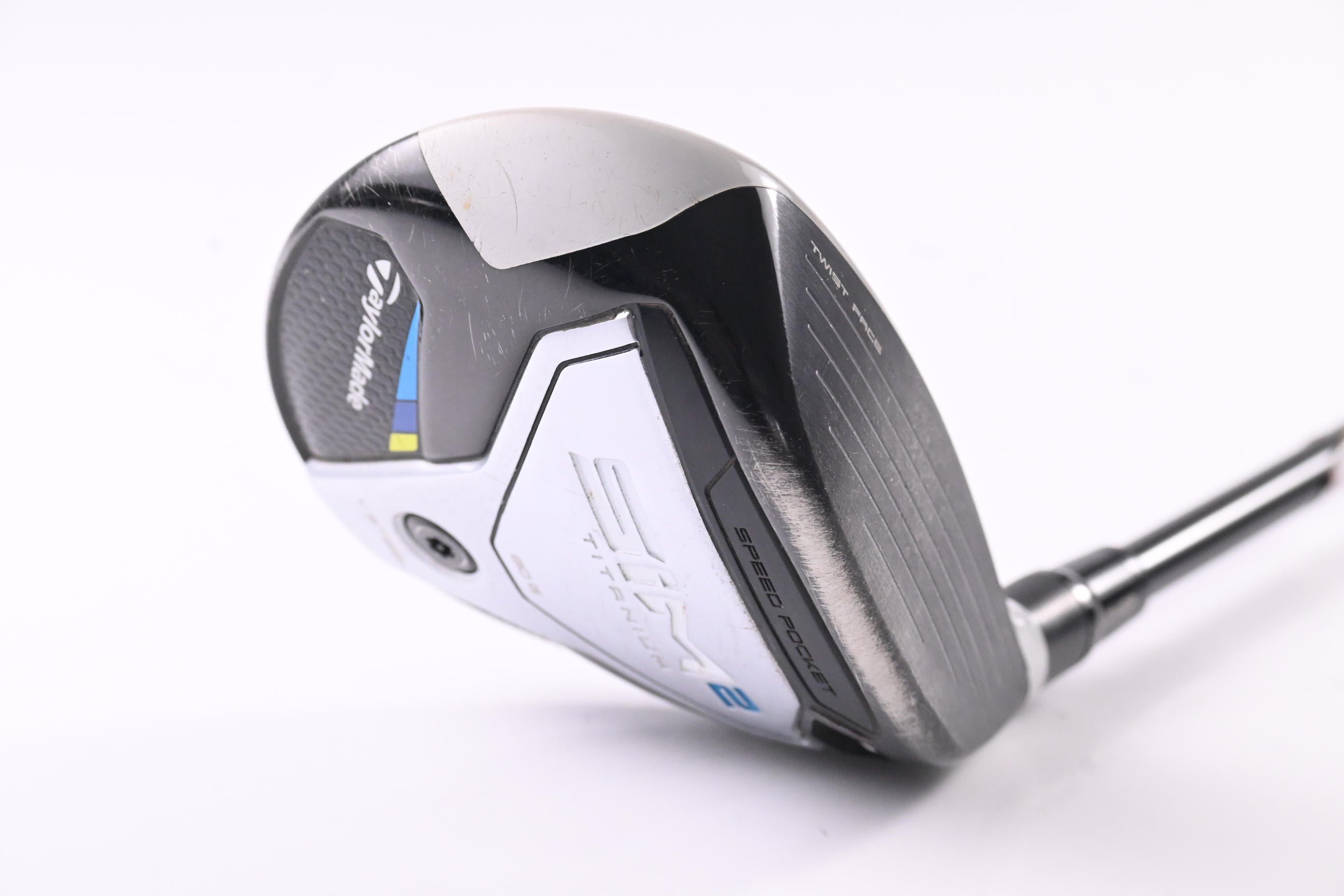 Taylormade SIM2 Ti #3 Wood / 15 Degree / Stiff Flex Tensei AV RAW Blue 65 Shaft