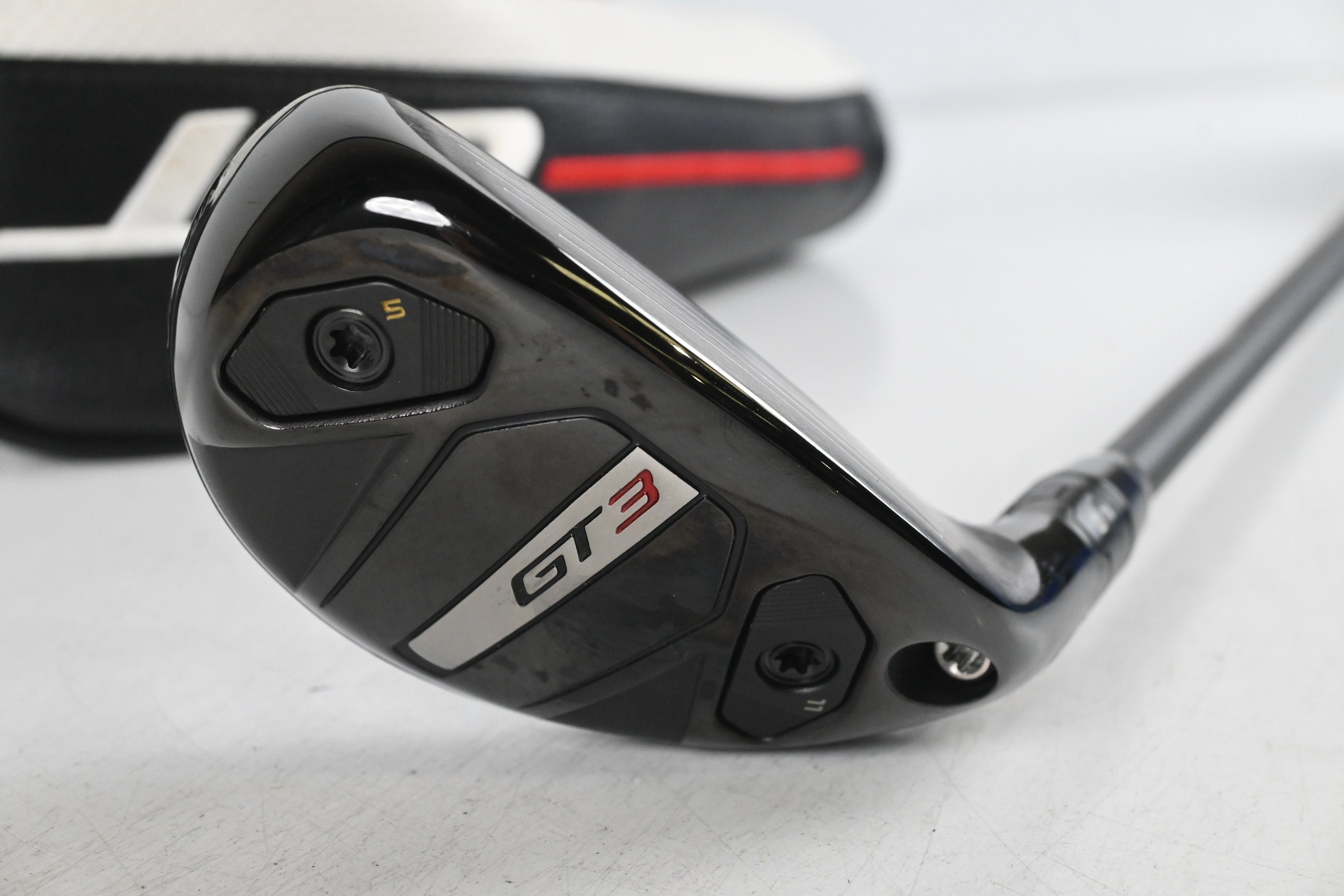 Titleist GT3 #5 Hybrid / 24 Degree / Stiff Flex Hzrdus Gen5 Black 80 Shaft