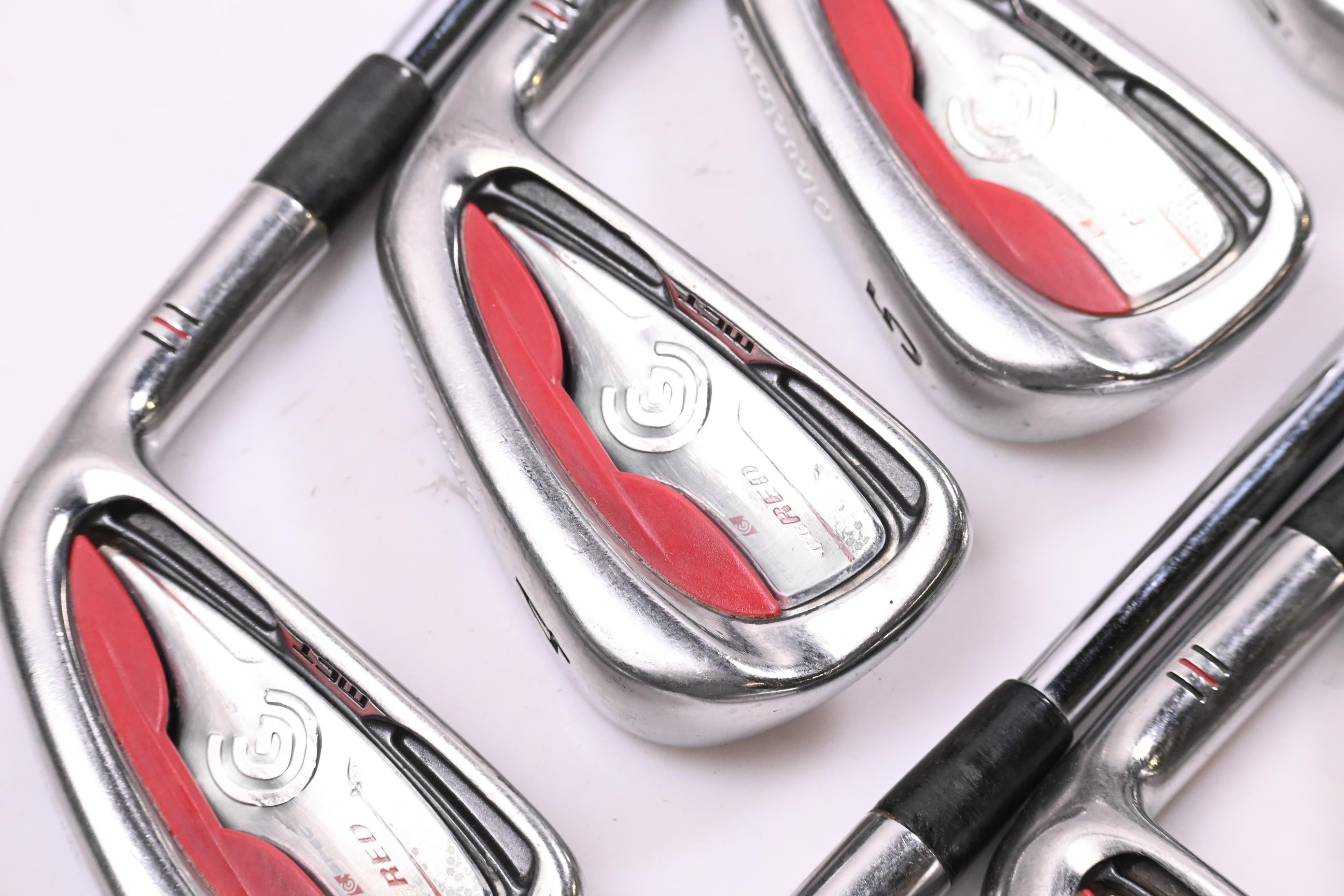Cleveland CG Red Irons / 3-PW / Stiff Flex Dynamic Gold Shafts