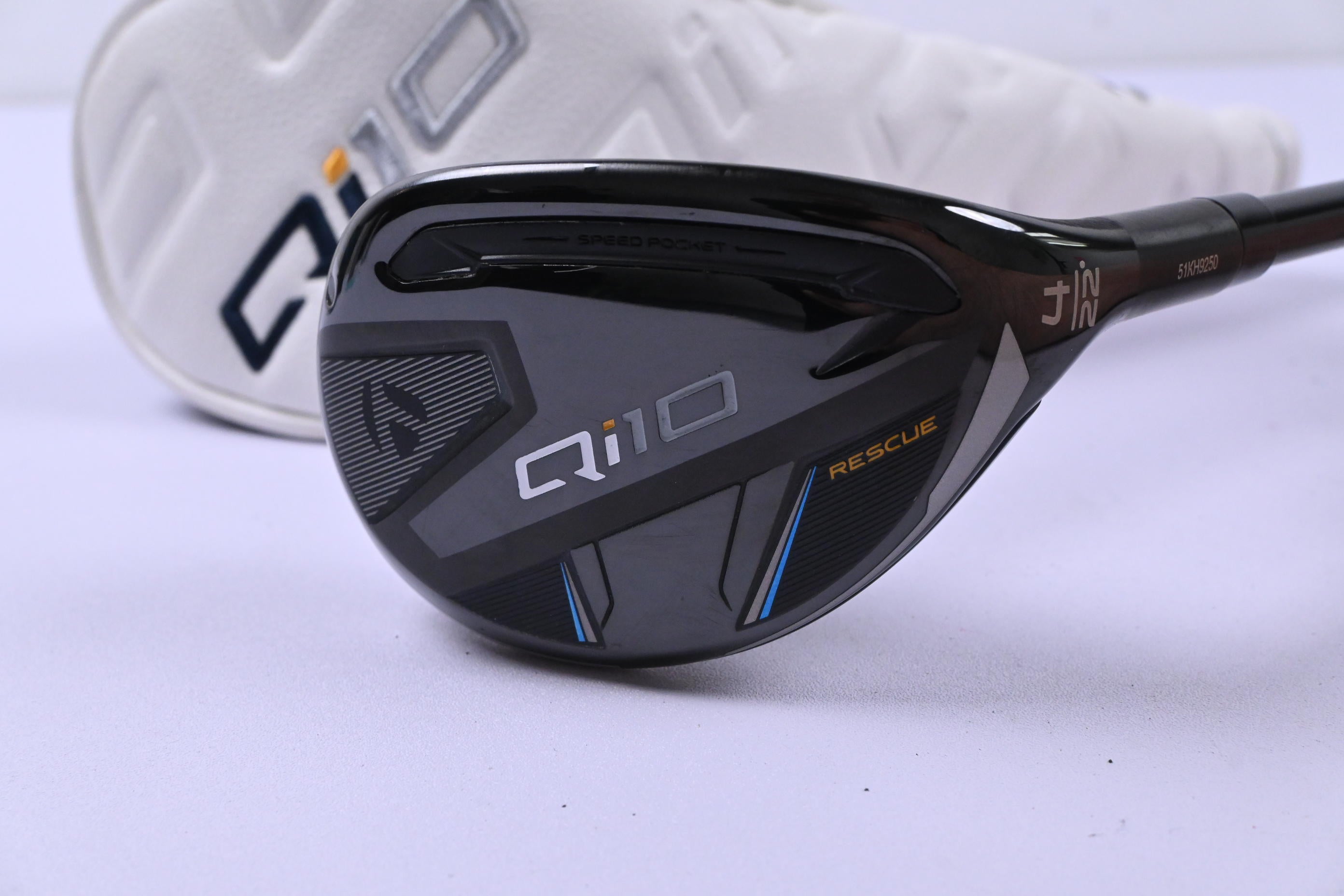 Taylormade Qi10 #4 Hybrid / 22 Degree / Stiff Flex Ventus TR Blue 7 Shaft