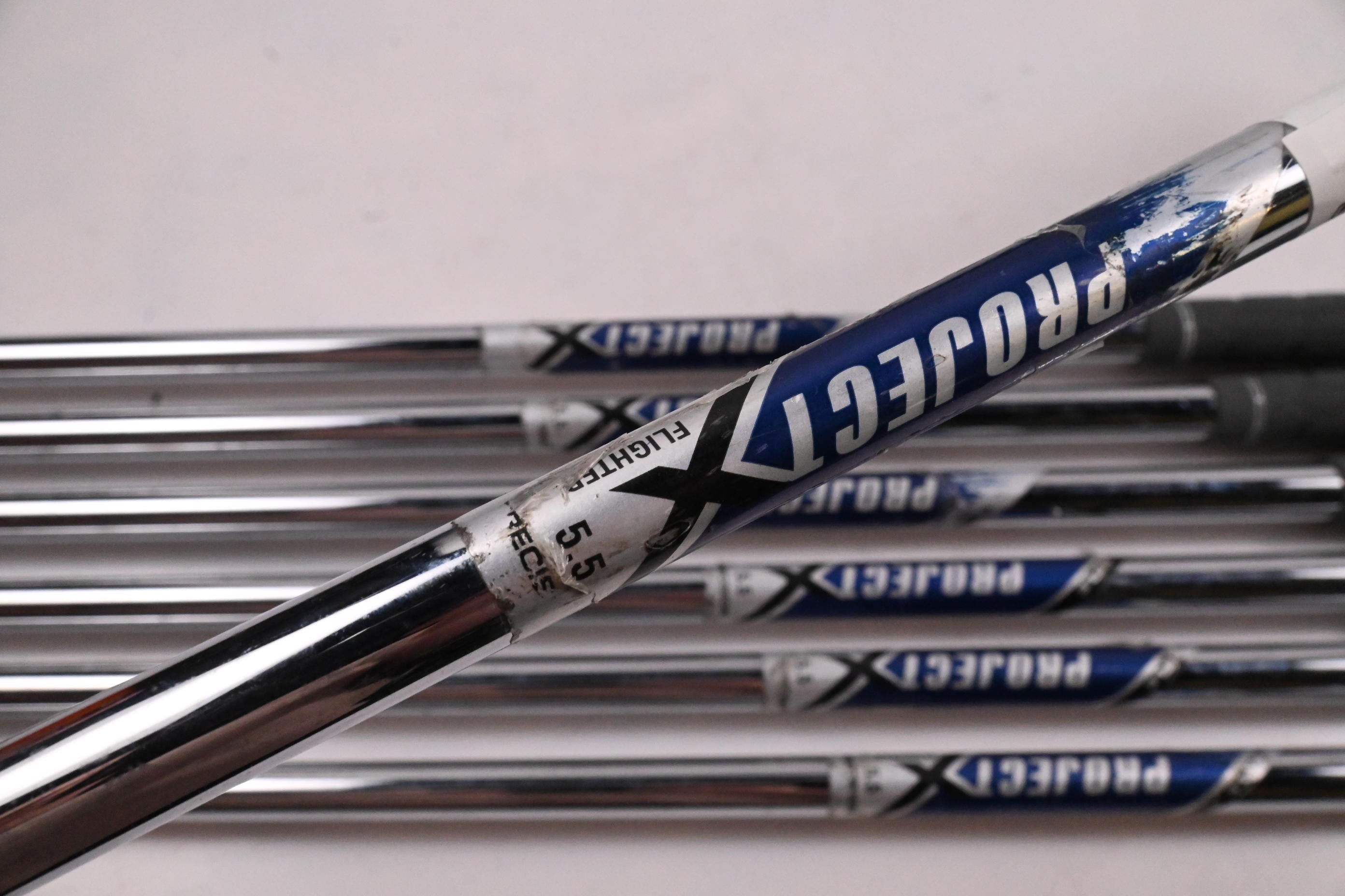 Callaway RAZR X Forged Irons / 4-PW / Regular Flex Project X Flighted Shafts