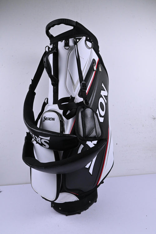 Srixon Stand Bag / 5 Way-Divider / White, Black & Red