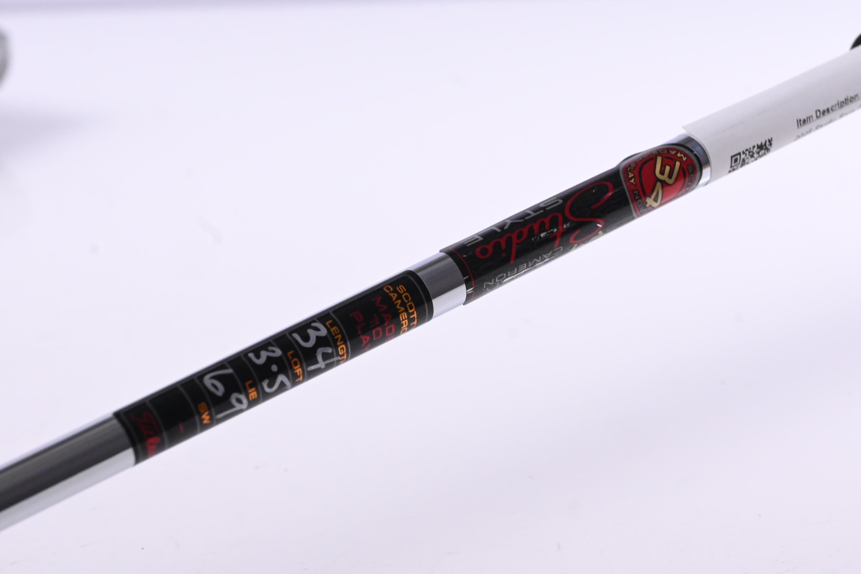 Scotty Cameron 2025 Studio Style Santa FE Putter / 34 Inch