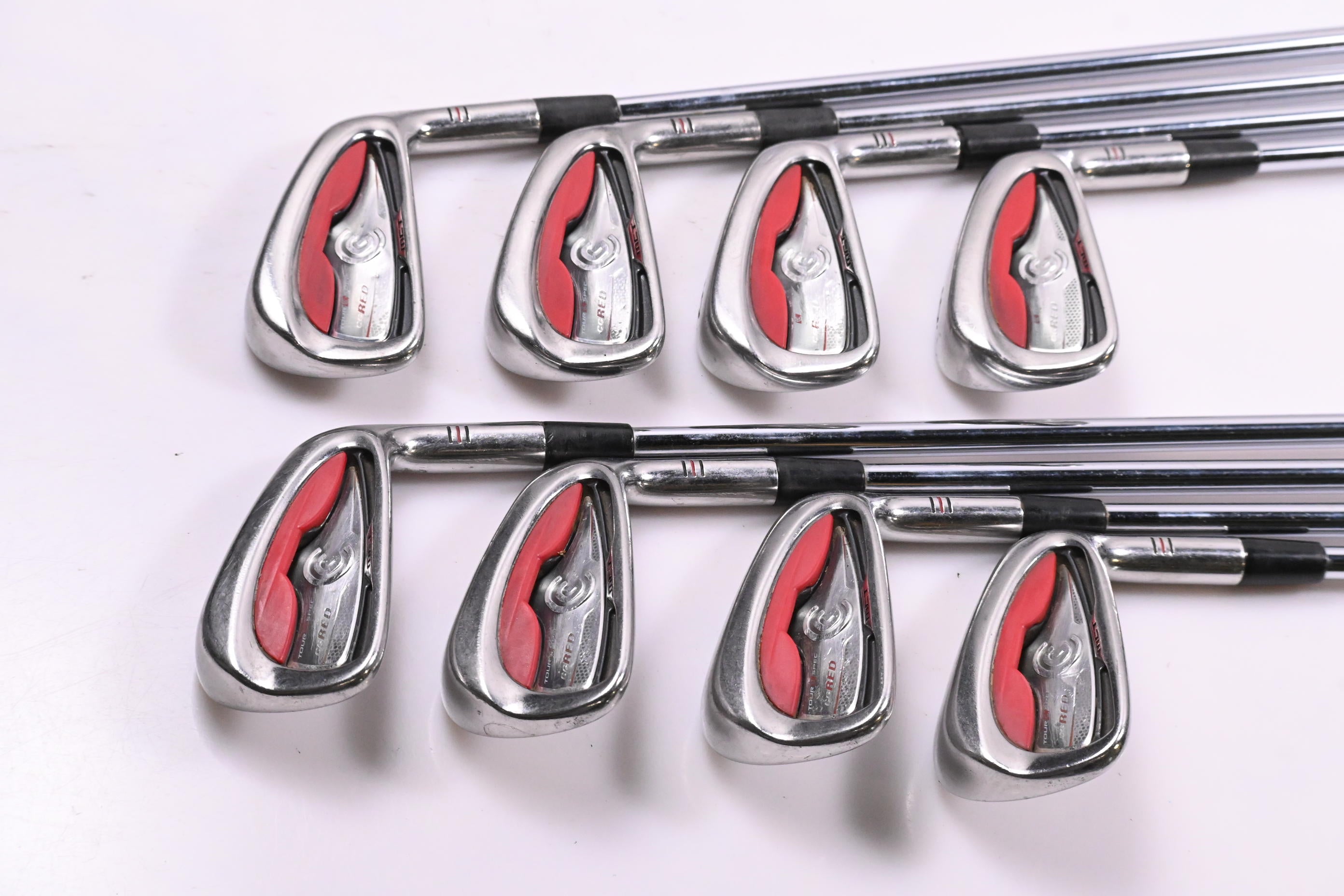 Cleveland CG Red Irons / 3-PW / Stiff Flex Dynamic Gold Shafts