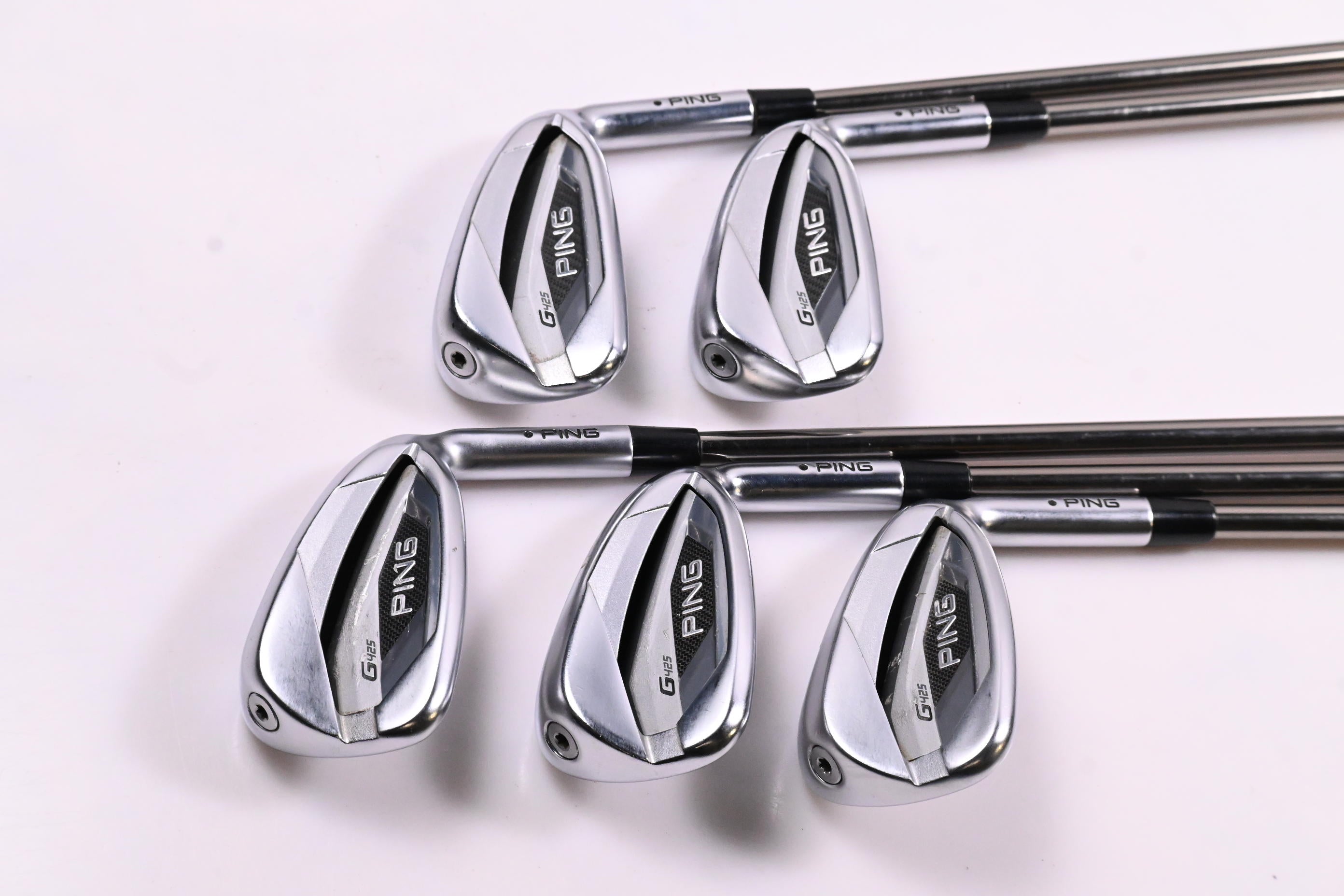 Ping G425 Irons / 6-PW / Black Dot / Senior Flex UST Recoil ES 760 Shafts