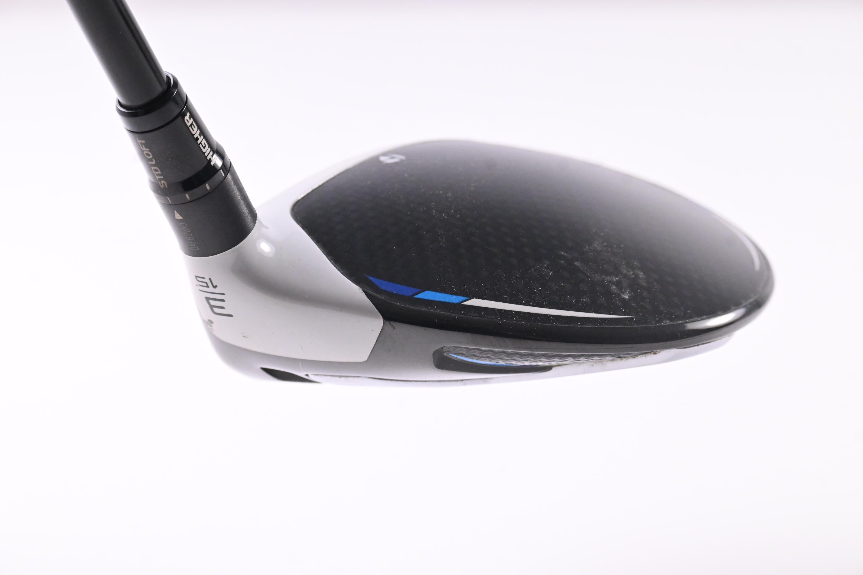 Taylormade SIM2 Ti #3 Wood / 15 Degree / Stiff Flex Tensei AV RAW Blue 65 Shaft